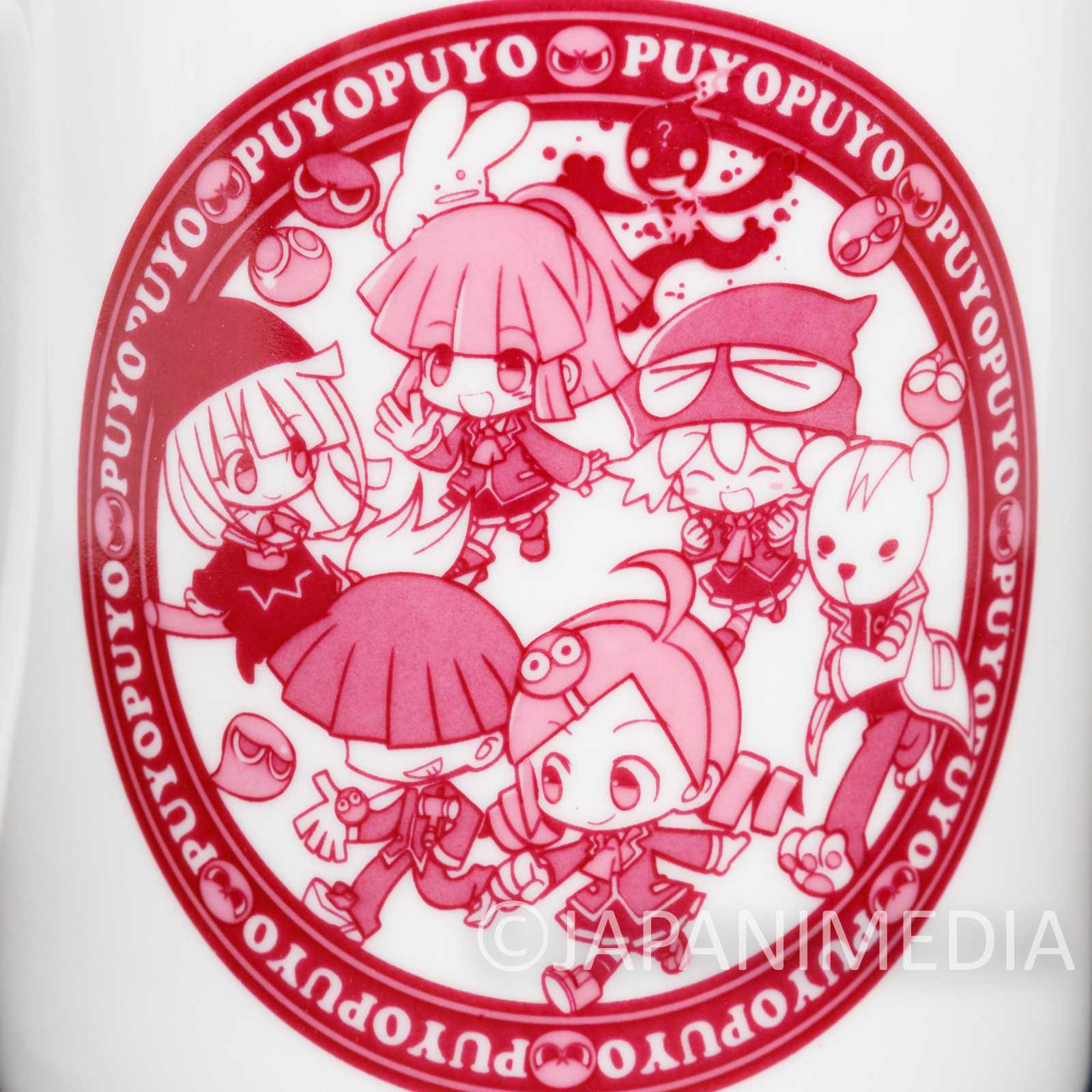 PUYO PUYO Mug Red ver. JAPAN GAME SEGA Japanimedia Store 3