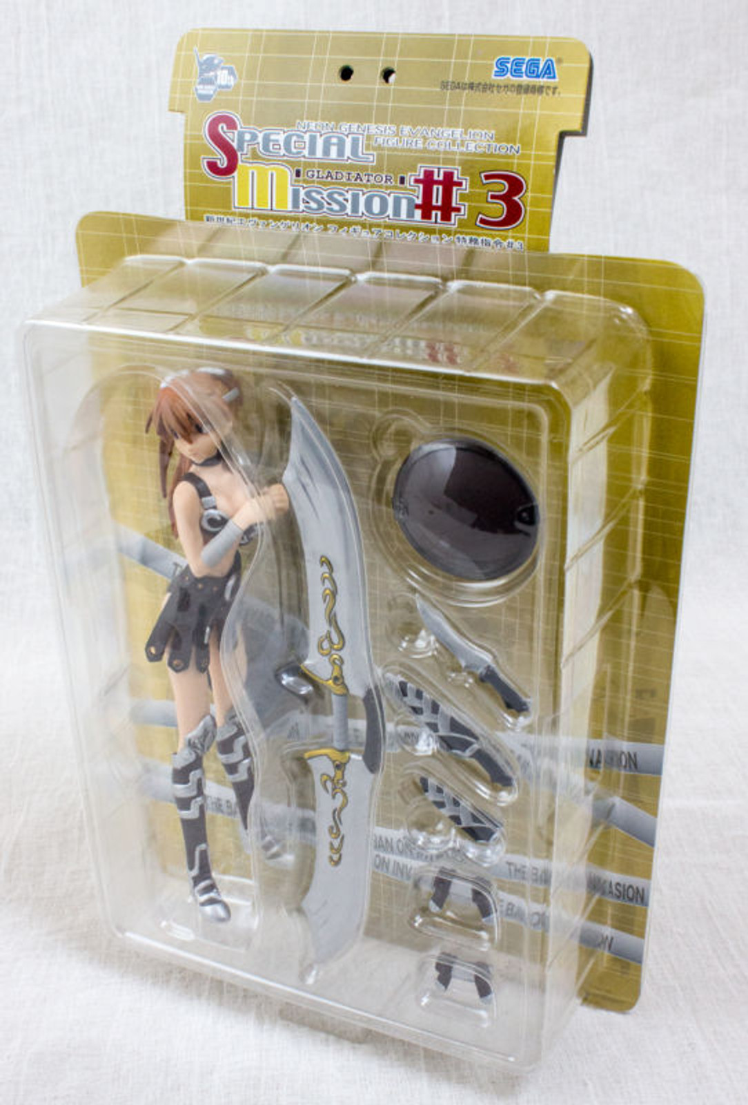 Evangelion Asuka Langley Figure collection Special Mission #3 Gradiator JAPAN ANIME MANGA