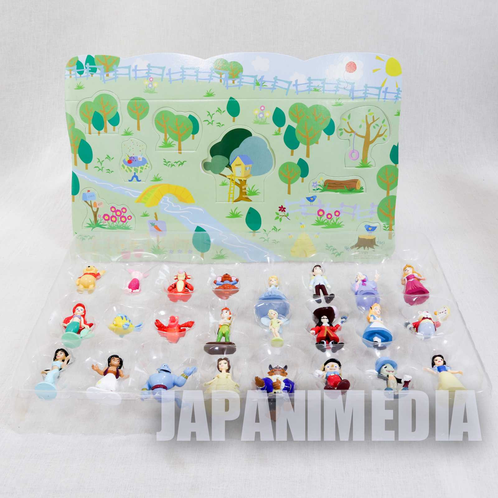 Disney Characters Chibi Chara Parade Vol.1 Mascot Figure 24pc set Tomy JAPAN Japanimedia Store
