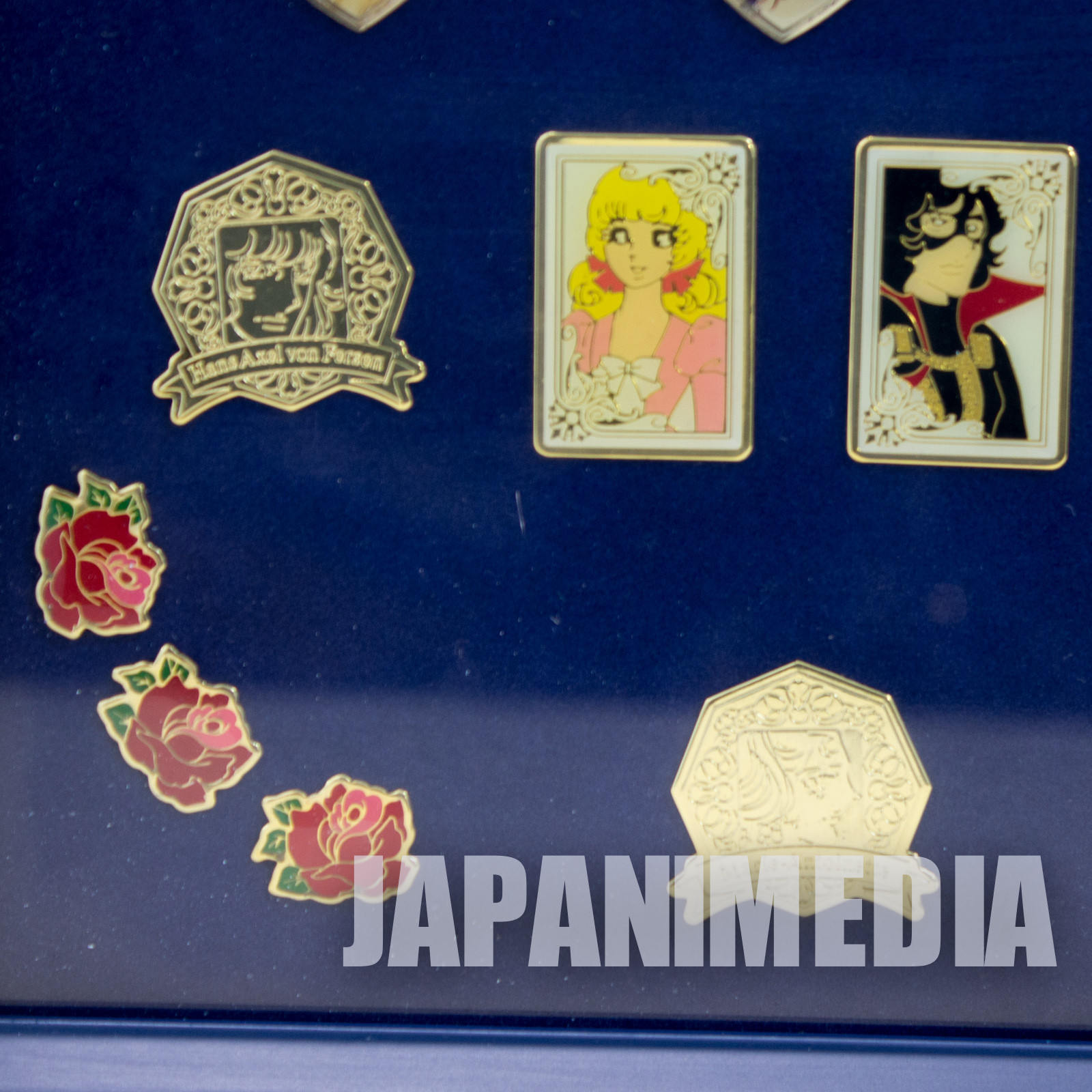 The Rose of Versailles Metal Pins Art Collection 35th Anniversary JAPAN ANIME