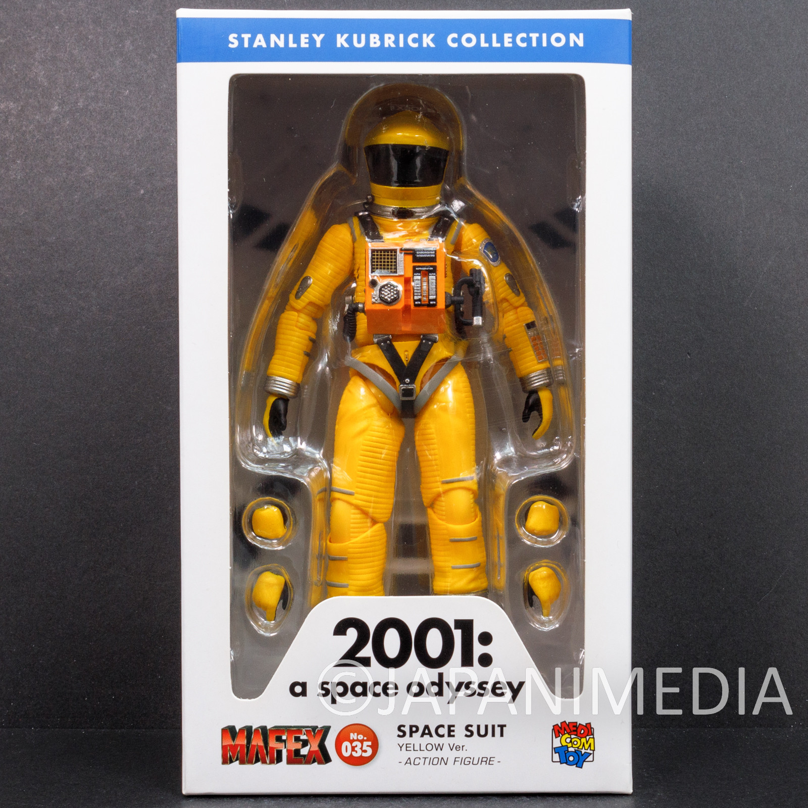 2001 A Space Odyssey Action Figure Space Suit Yellow Ver. Medicom