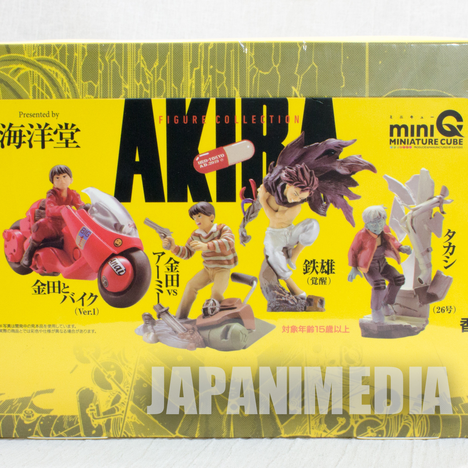 AKIRA MiniQ Miniature Cube Figure collection Part.1 BOX