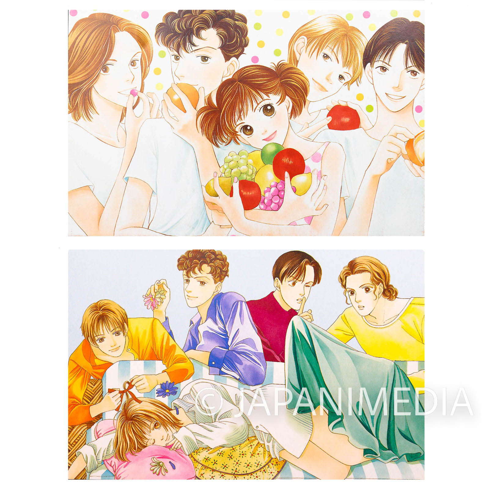 Boys Over Flowers Tsukushi Makino & F4 Memorial Postcard 6pc set JAPAN MANGA
