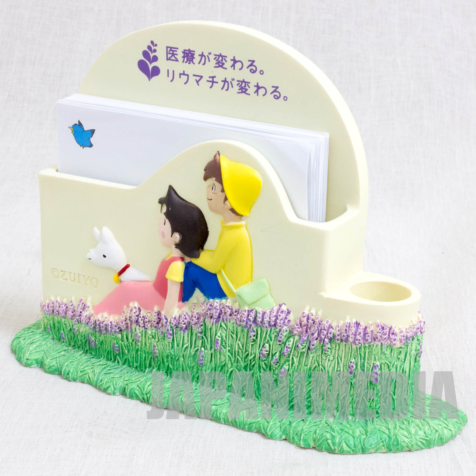 RARE Heidi Girl of the Alps Memo Paper Pen Stand JAPAN ANIME