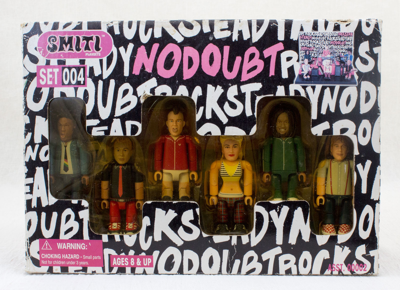 No Doubt SMITI Action Figure Band Concert Play Set 004