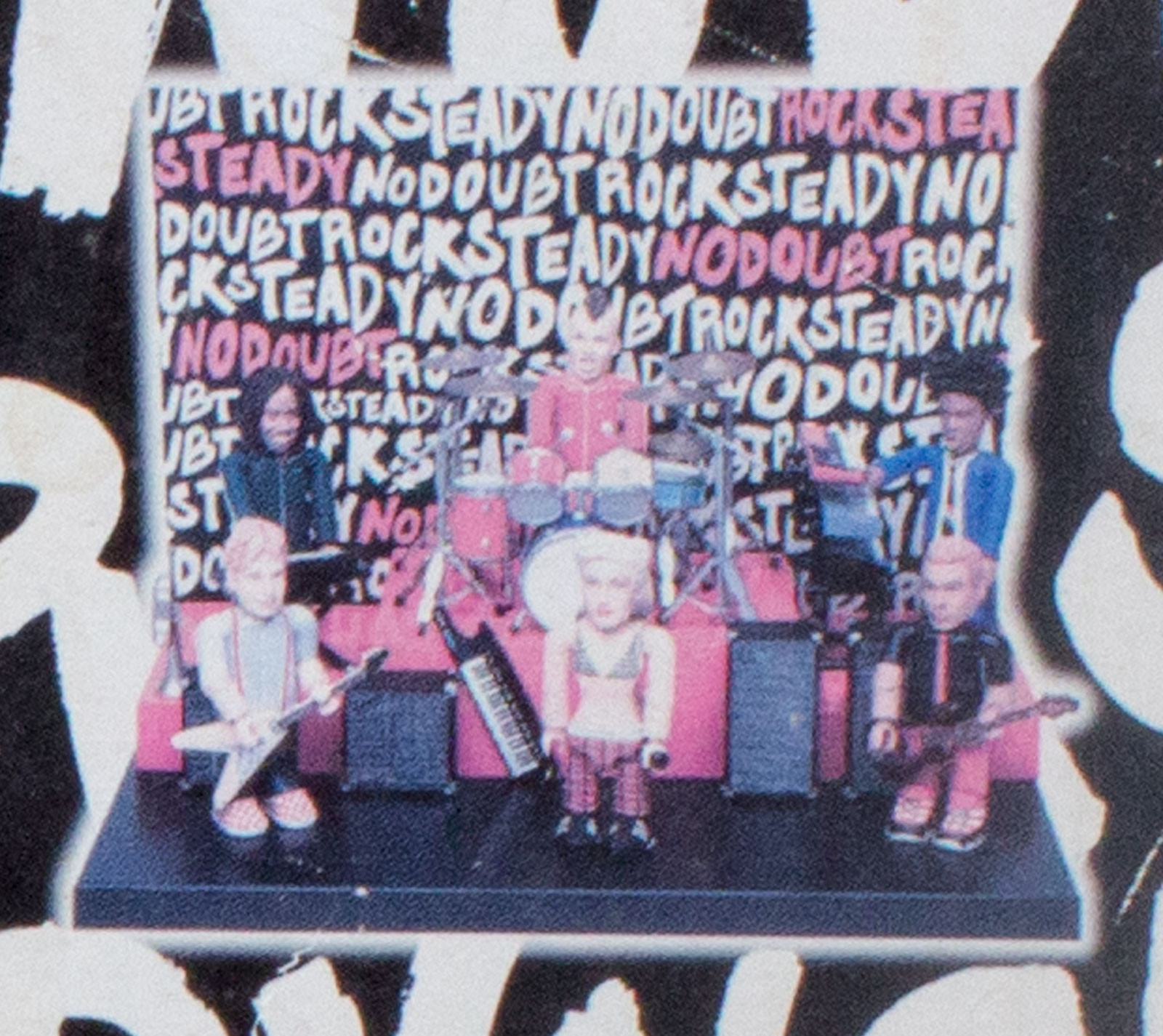 No Doubt SMITI Action Figure Band Concert Play Set 004