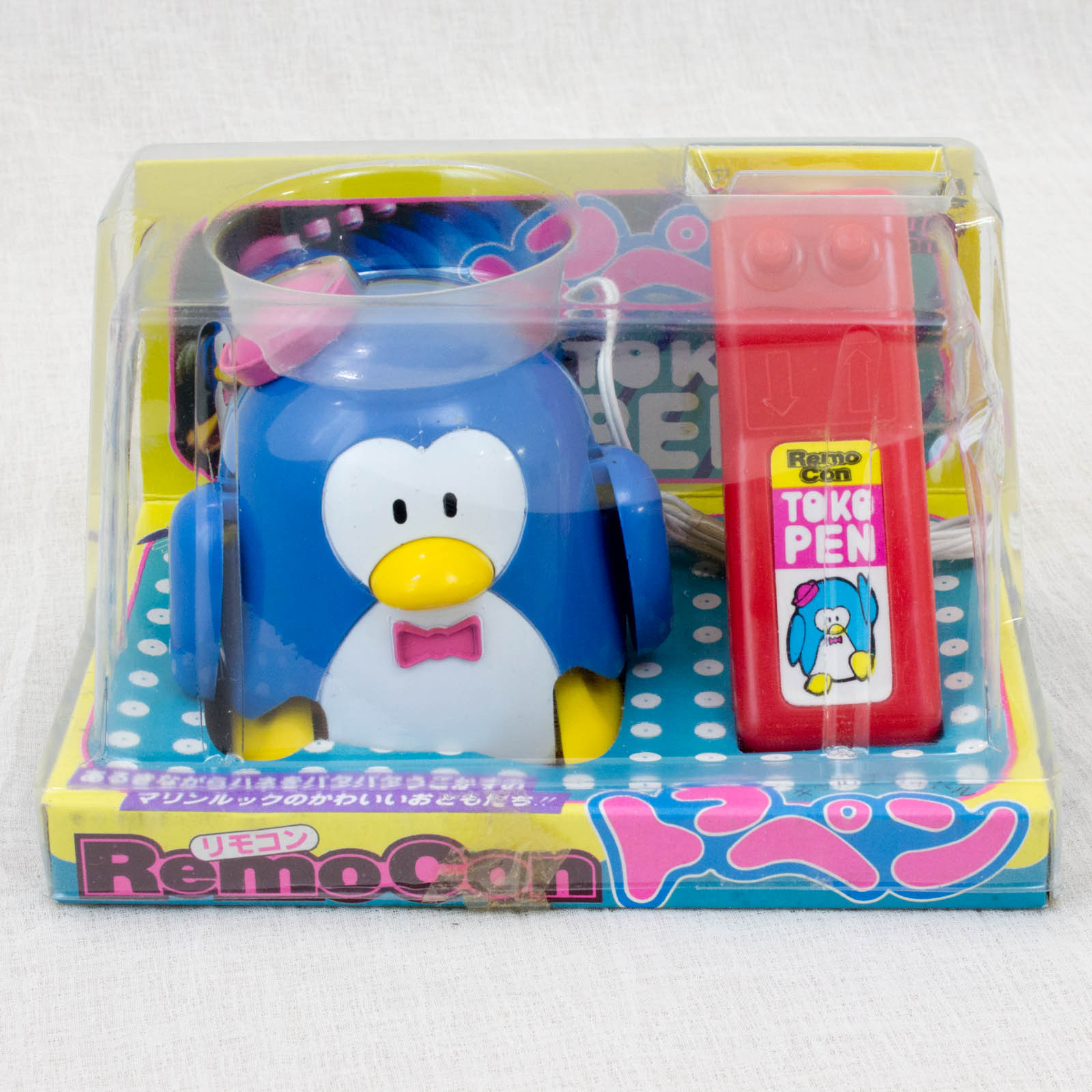 Retro Toy Penguin Moving Figure Remocon Tokopen JAPAN