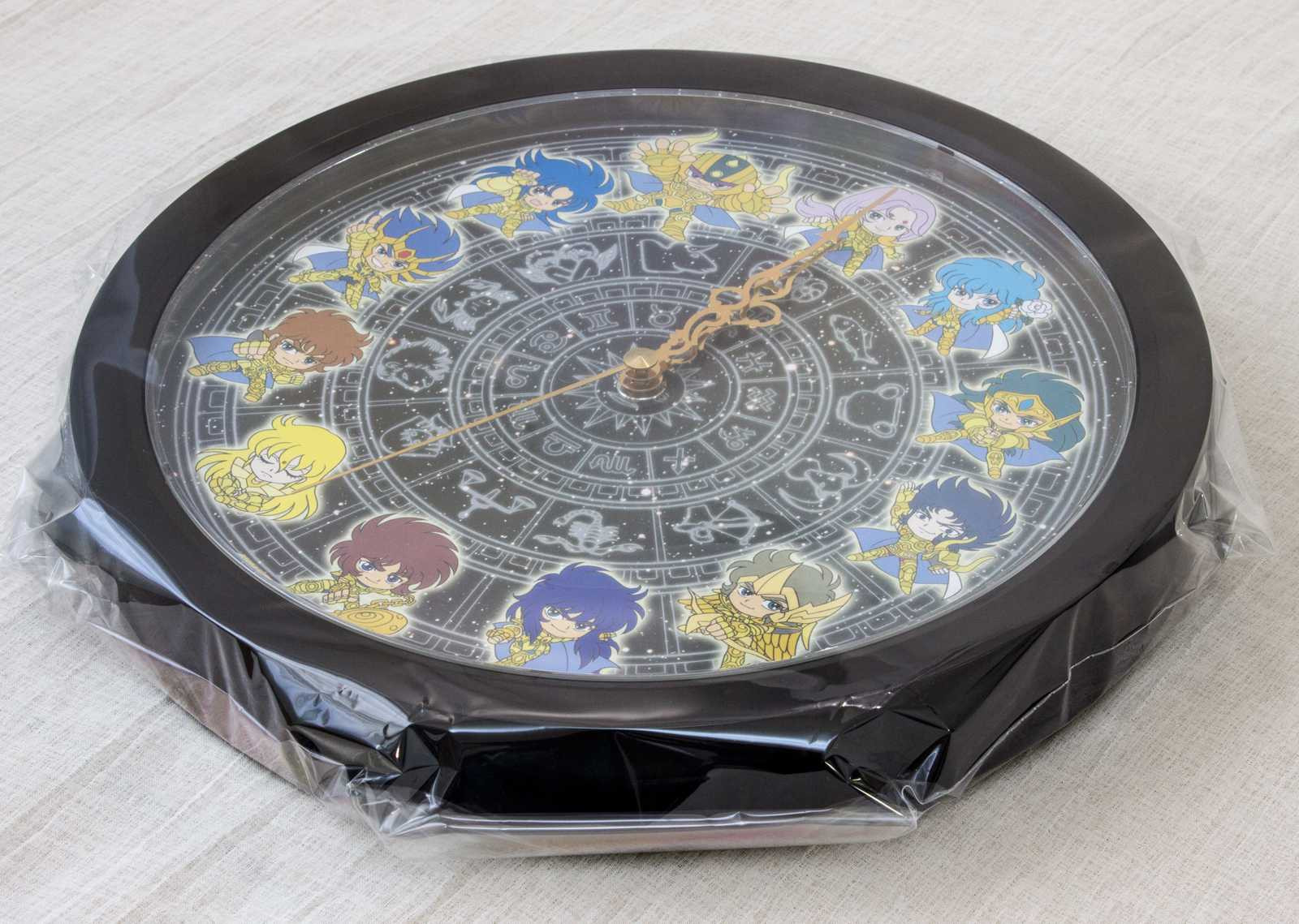 Super RARE! Saint Seiya Gold Saint Wall Clock JAPAN ANIME Japanimedia Store