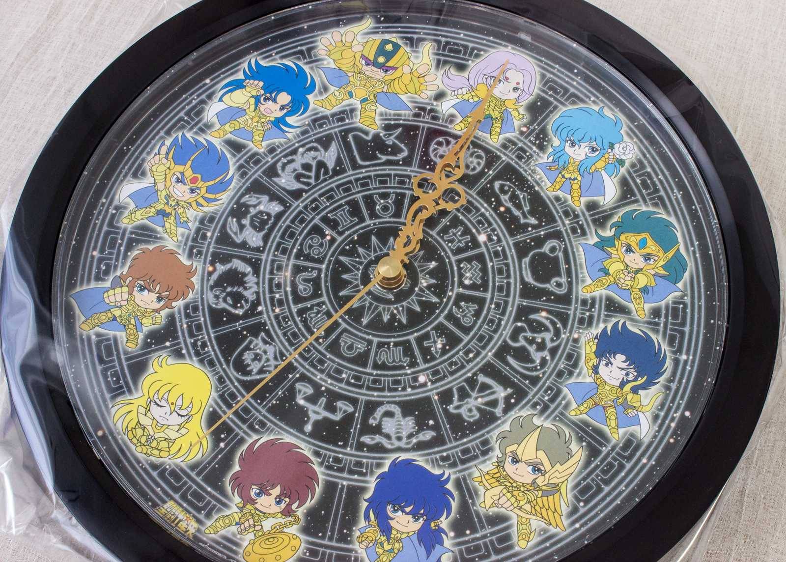 Super RARE! Saint Seiya Gold Saint Wall Clock JAPAN ANIME Japanimedia Store