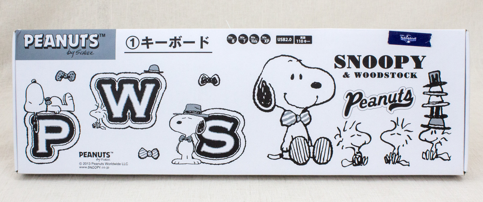 RARE! Snoopy & Woodstock USB2.0 Keyboard Peanuts JAPAN ANIME