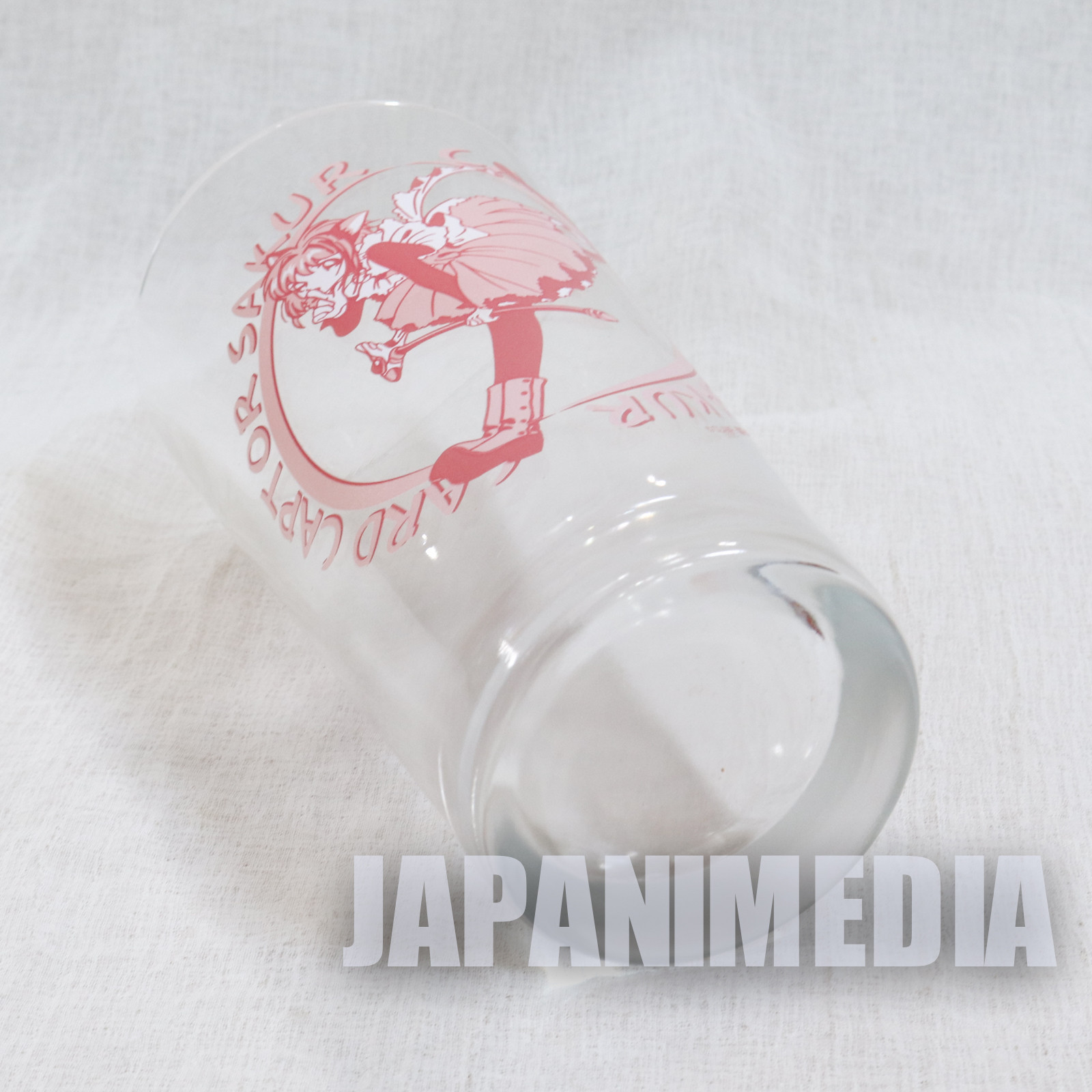 Cardcaptor Sakura Tall Glass Pink Banpresto CLAMP JAPAN ANIME MANGA