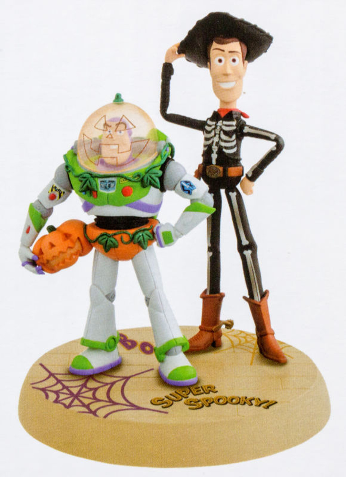 Disney Pixar Toy Story Buzz Lightyear & Woody Diorama Figure Halloween Ver.