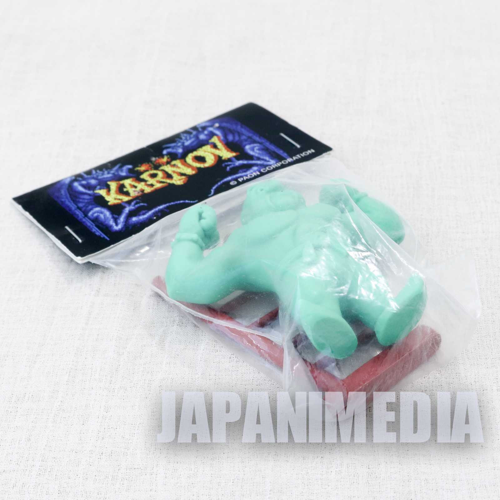 RARE! Karnov Rubber Figure Model Kit Green / Wonder Festival NES FAMICOM Japanimedia Store