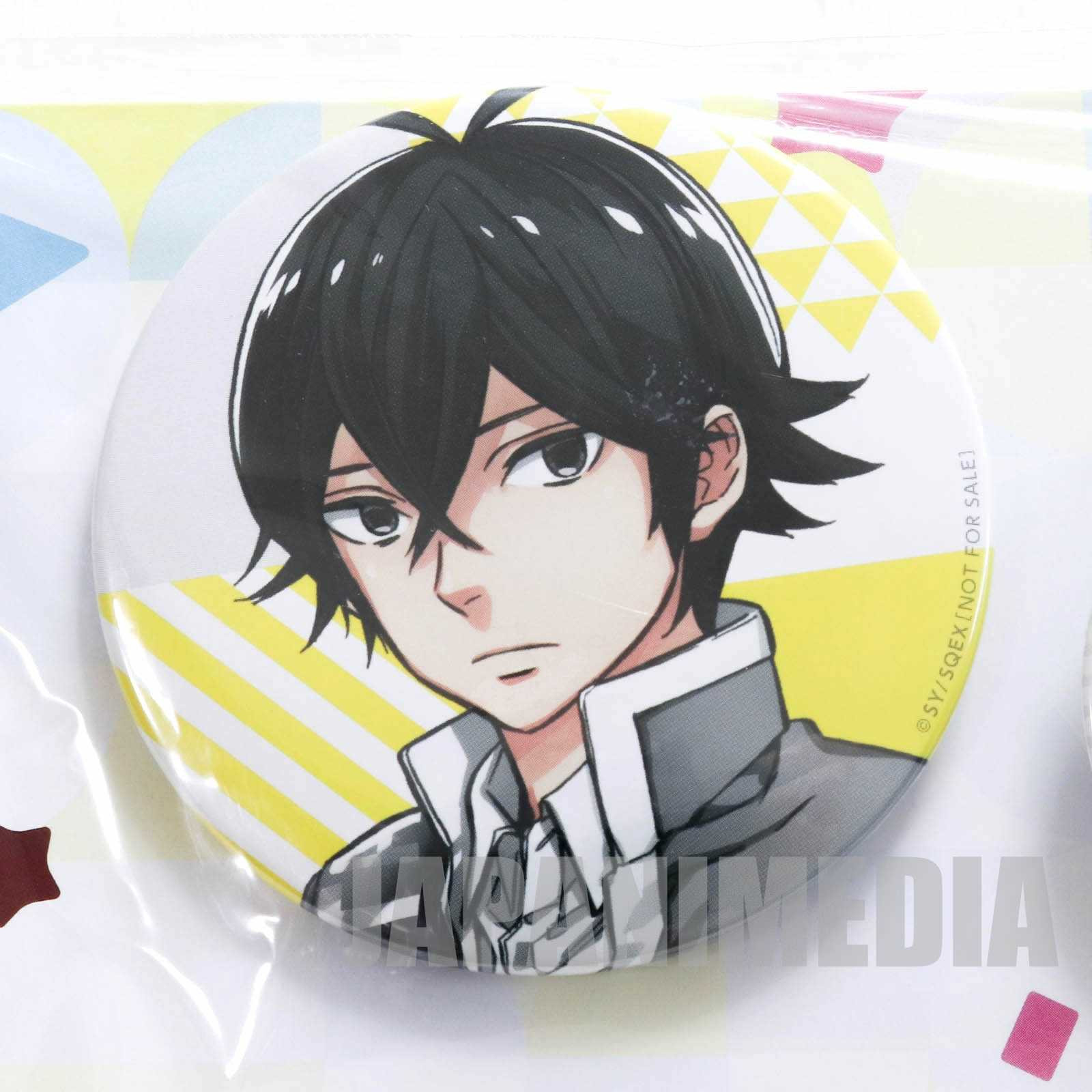 Handa-kun Special Button badge 5pc Set [Handa | Aizawa | Reo | Tsutsui | Kondo] Square Enix JAPAN Japanimedia Store