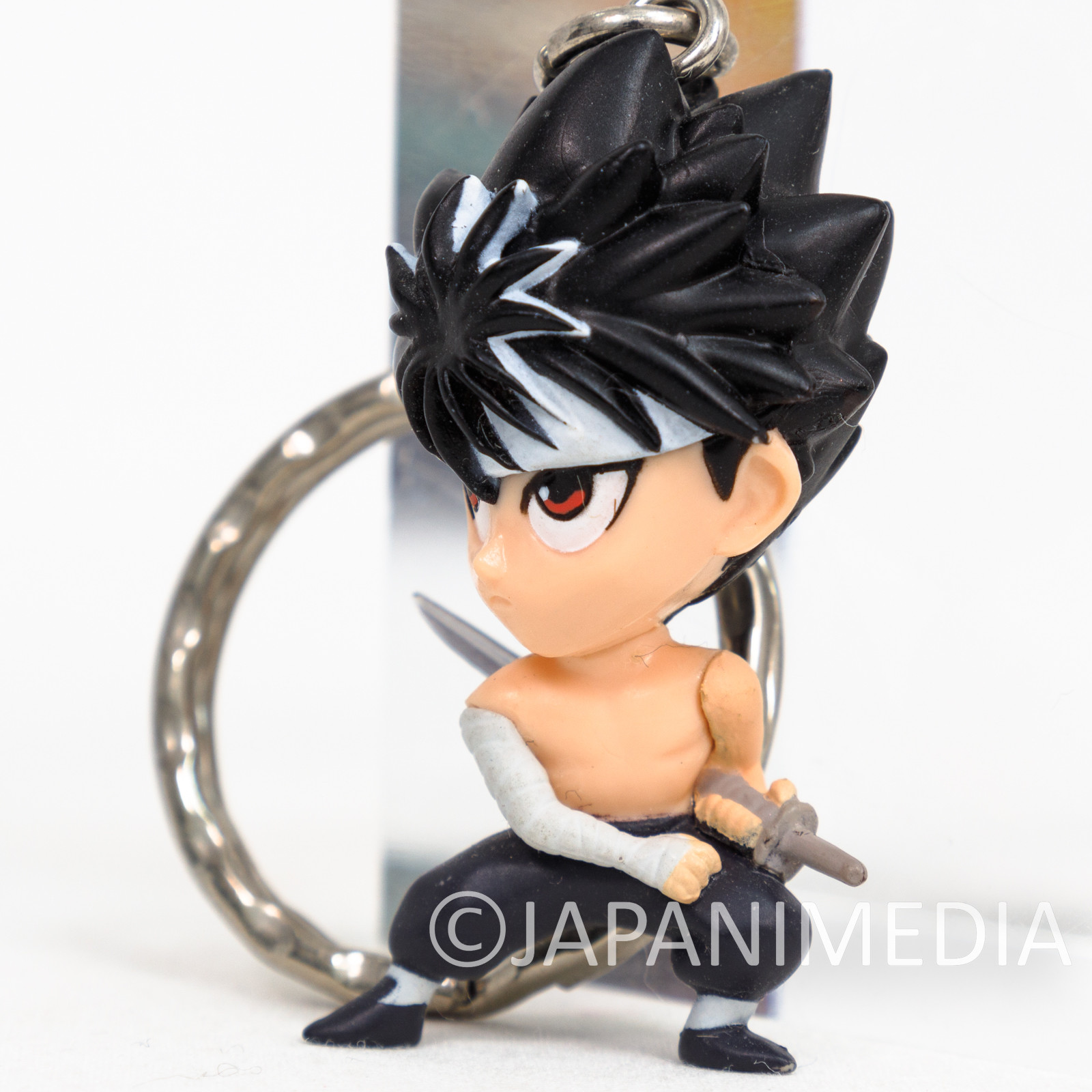 RARE! Yu Yu Hakusho Hiei Figure Key Chain JAPAN ANIME MANGA 3