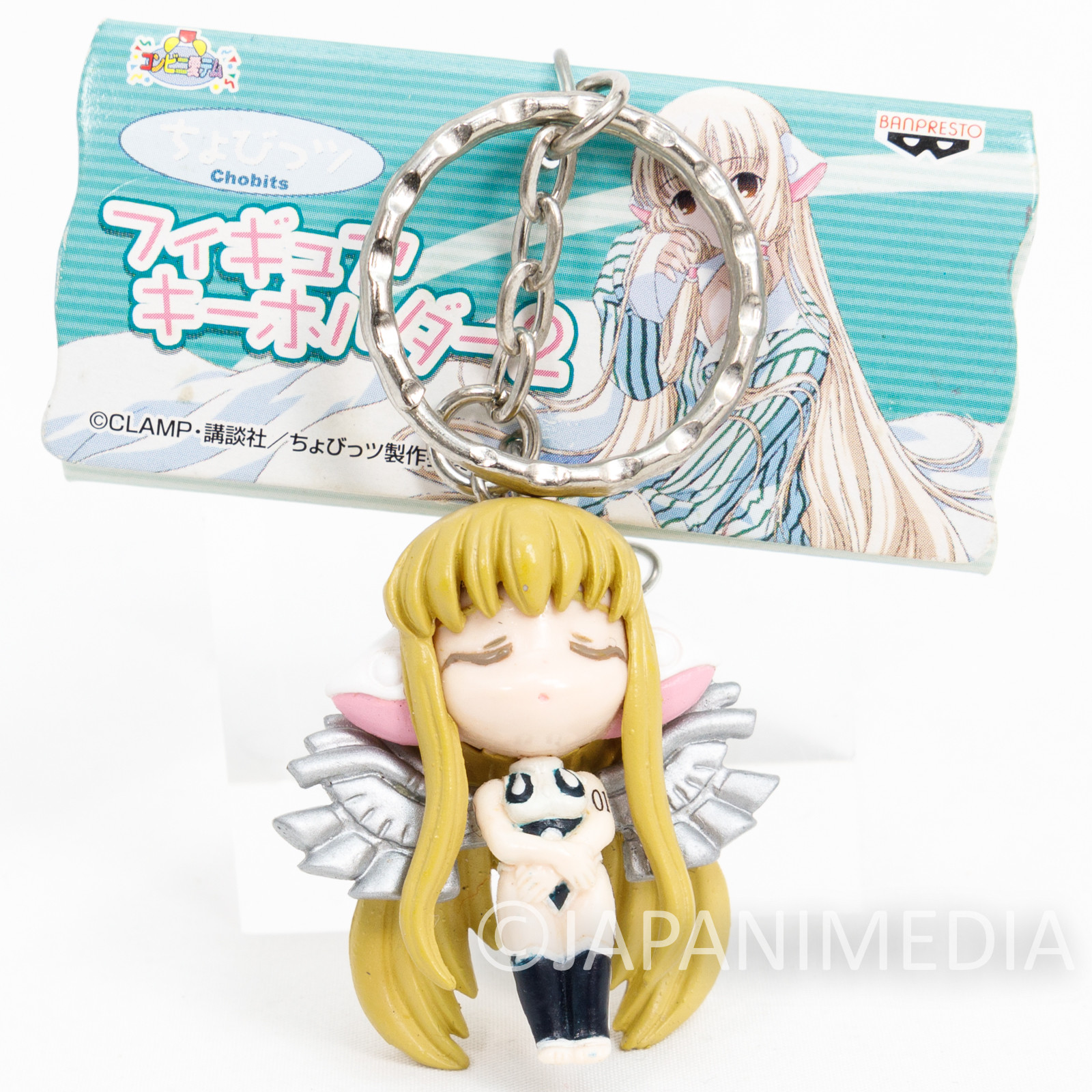 Chobits Chii Figure Keychain CLAMP JAPAN ANIME MANGA