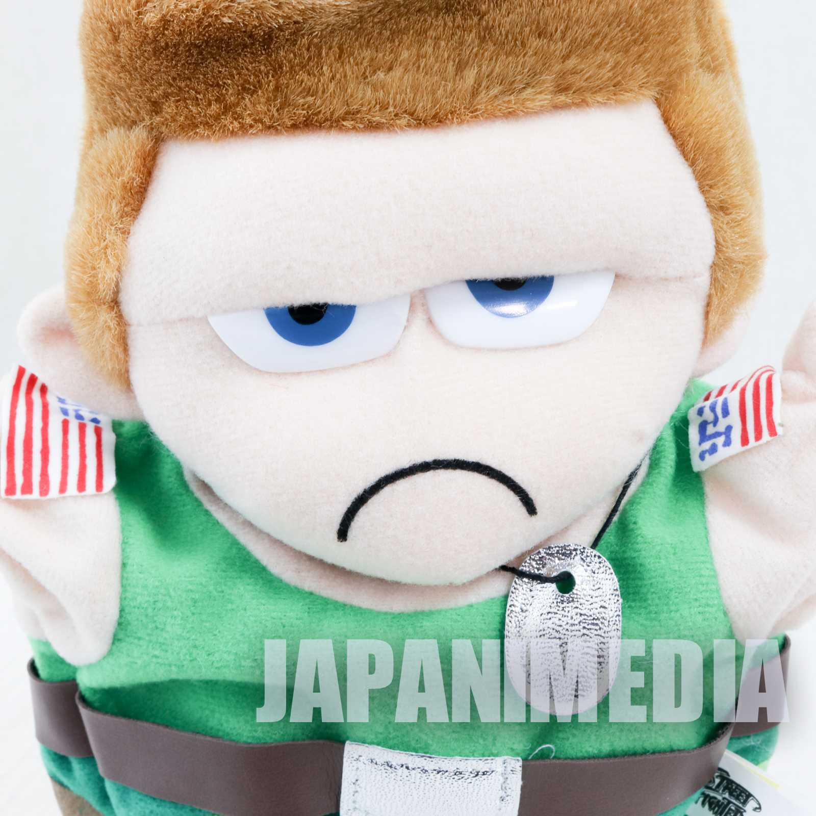 Street Fighter 2 Guile Hand Puppet Plush Doll Capcom Character JAPAN GAME Japanimedia Store