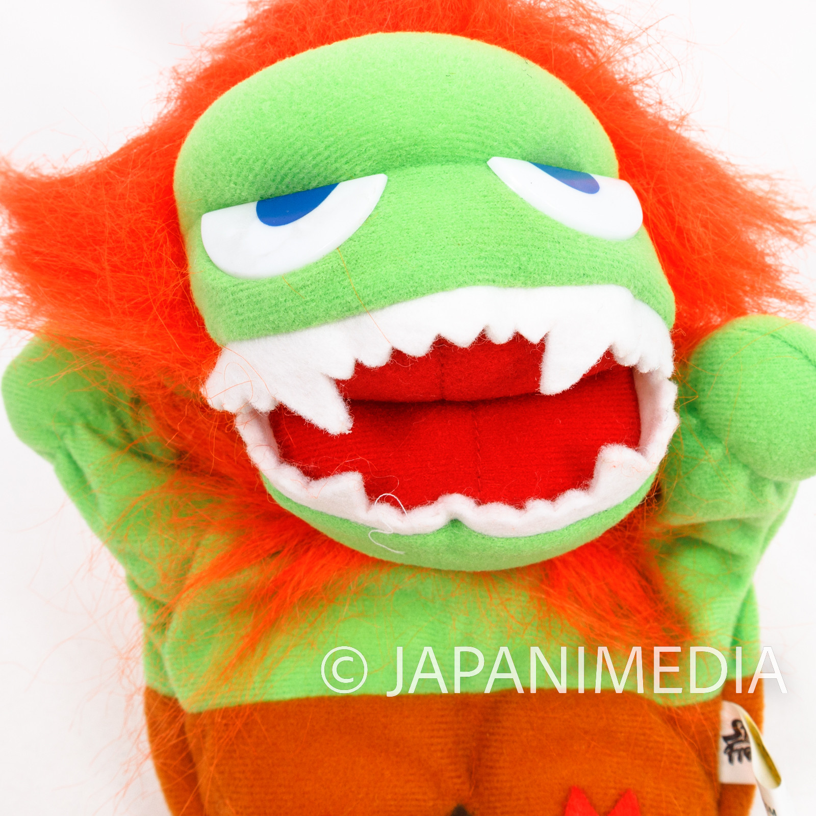 Street Fighter 2 Ryu Hand Puppet Plush Doll Capcom Character JAPAN