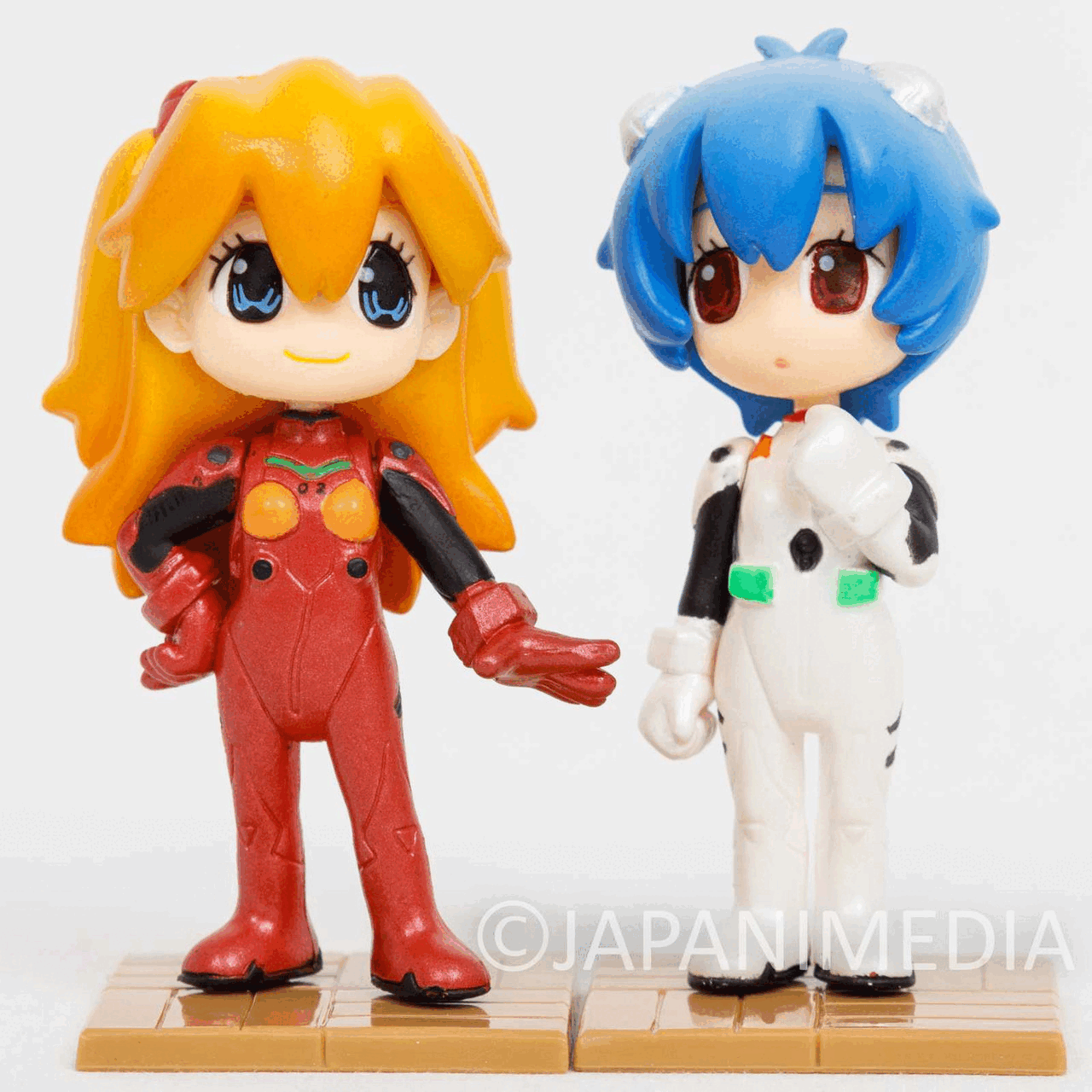 Evangelion Petit Eva Asuka Langley Rei Ayanami Plug Suit Figures Unopened Japanimedia Store 4