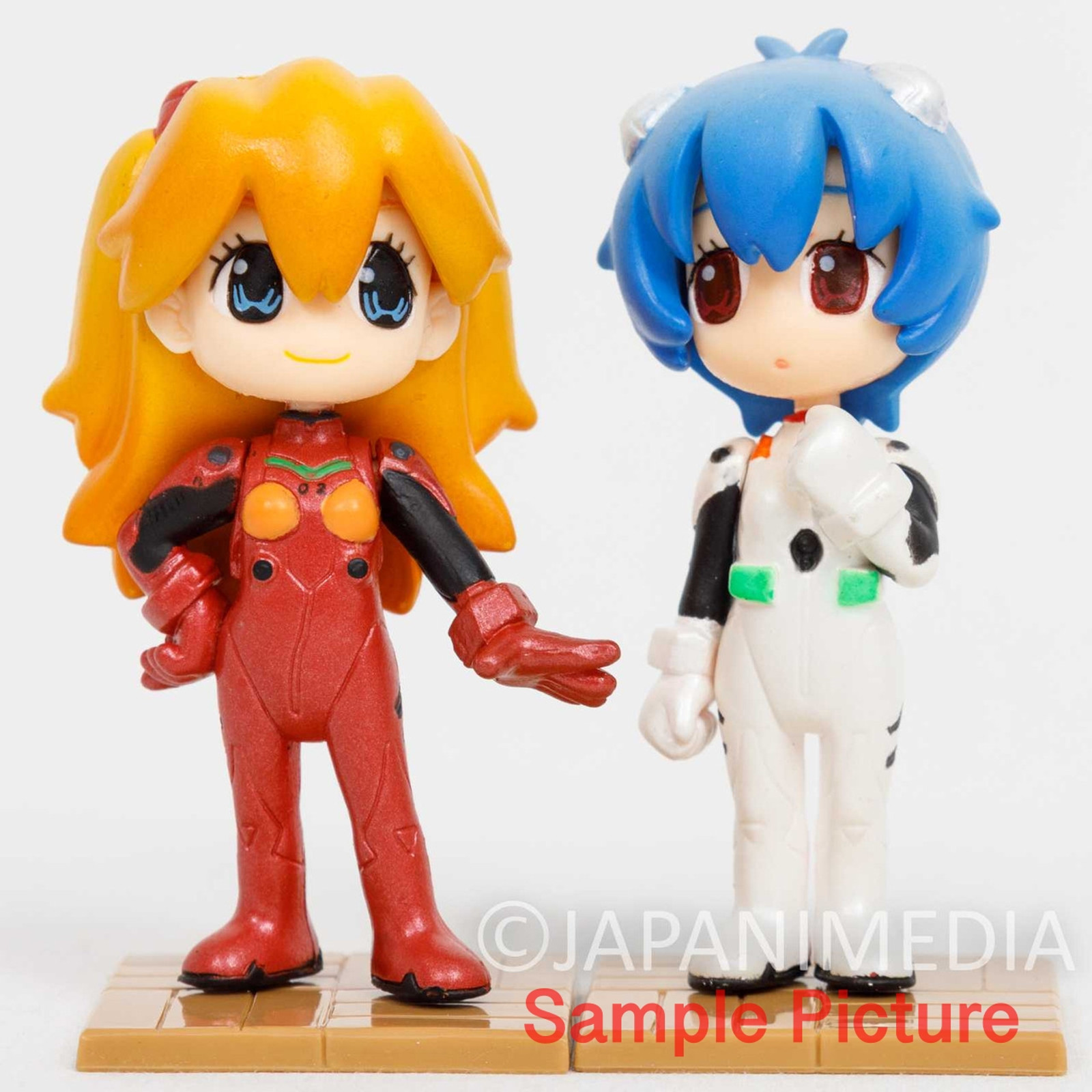 Evangelion Petit Eva Asuka Langley Rei Ayanami Plug Suit Figures Unopened Japanimedia Store Front