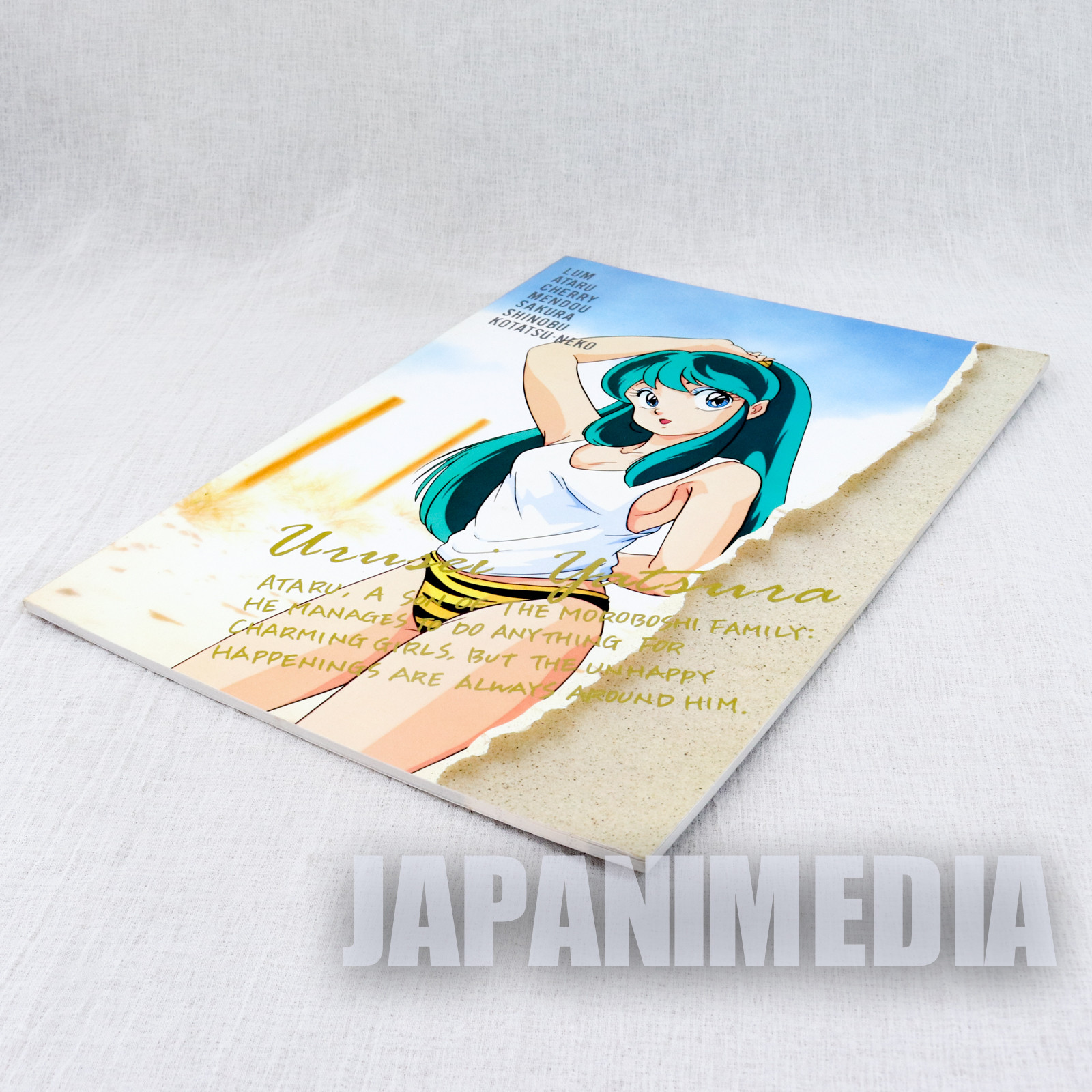 Retro Urusei Yatsura LUM Notebook Movic JAPAN ANIME