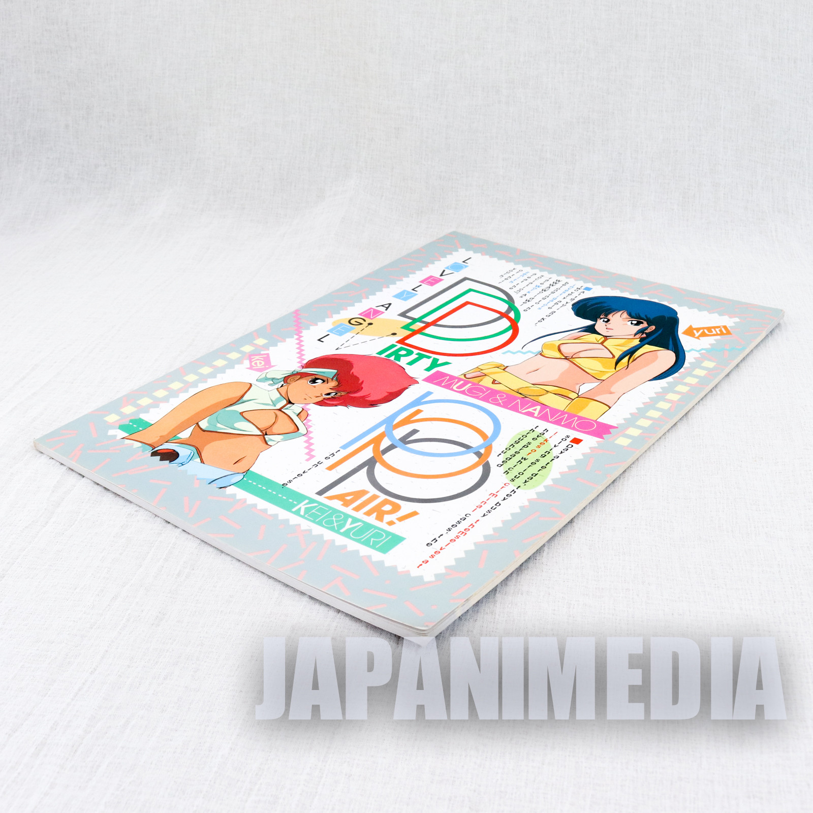 Dirty Pair Lovely Angel Kei & Yuri Notebook Seika Note JAPAN ANIME