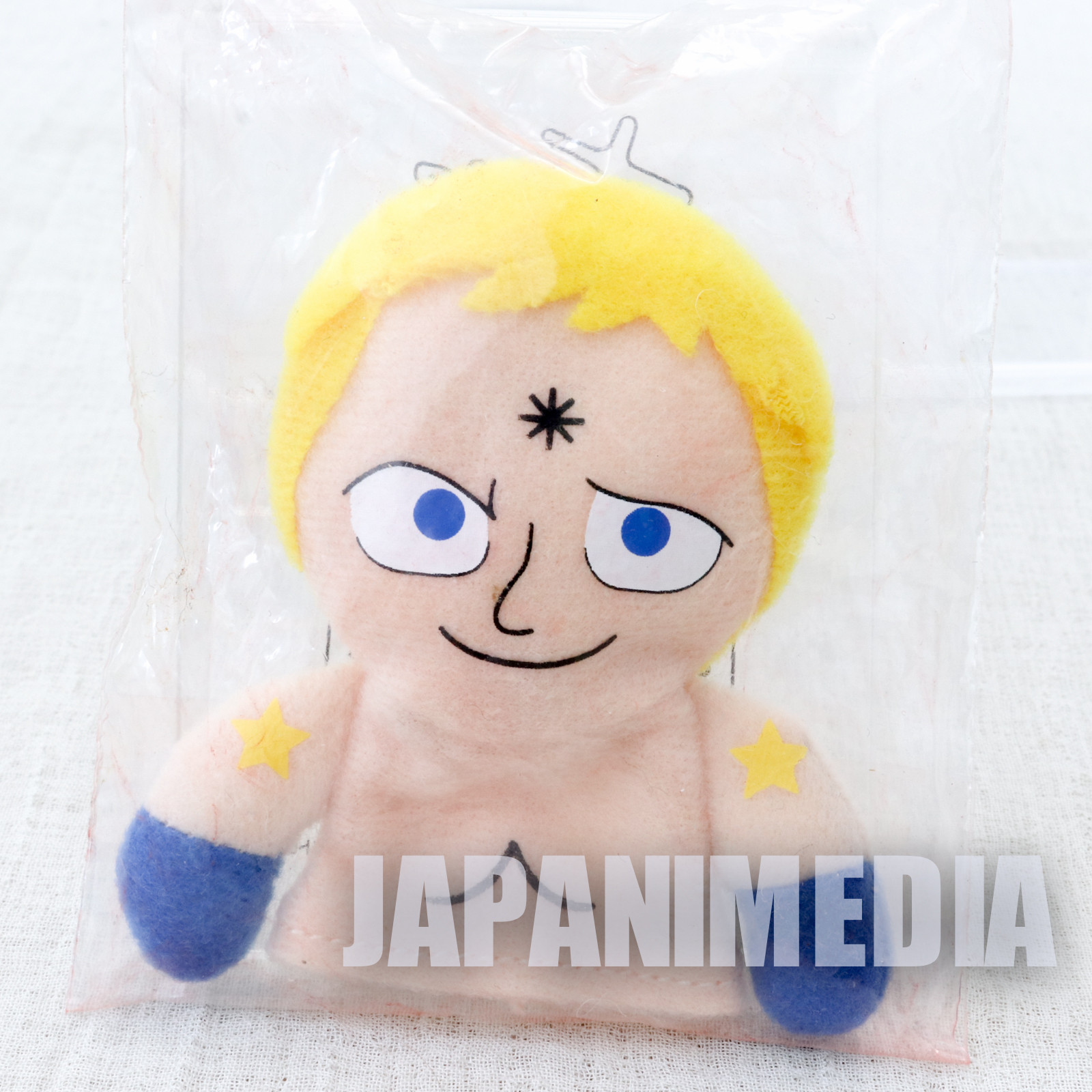 Kinnikuman Finger Puppet Plush Doll 5pc Set JAPAN ANIME ULTIMATE MUSCLE MAN