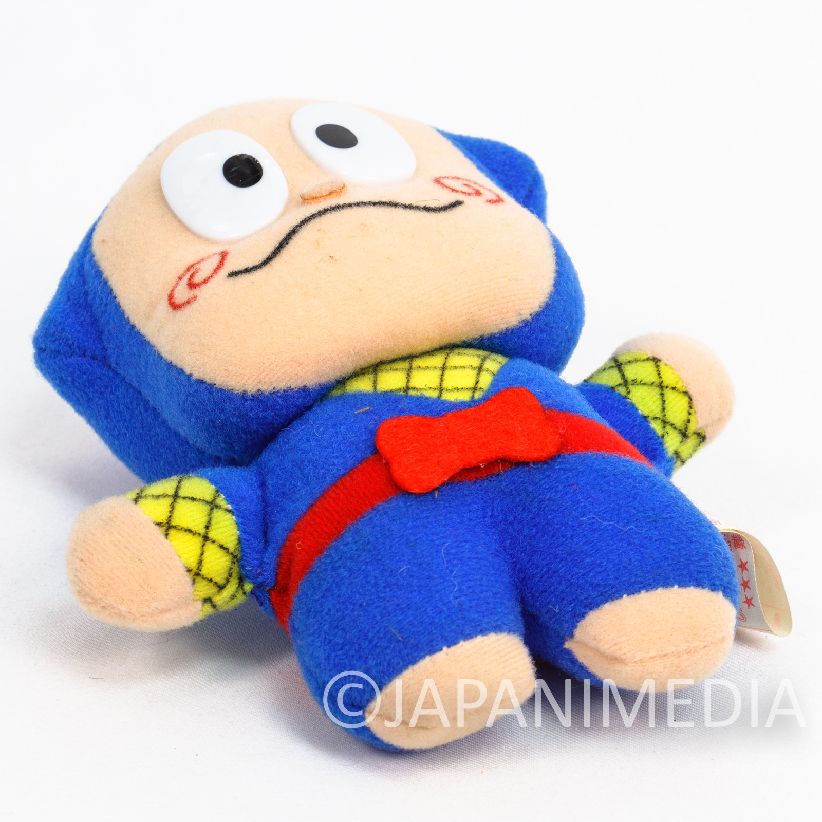 Retro RARE Ninja Hattori Kun Plush Doll Banpresto JAPAN ANIME 