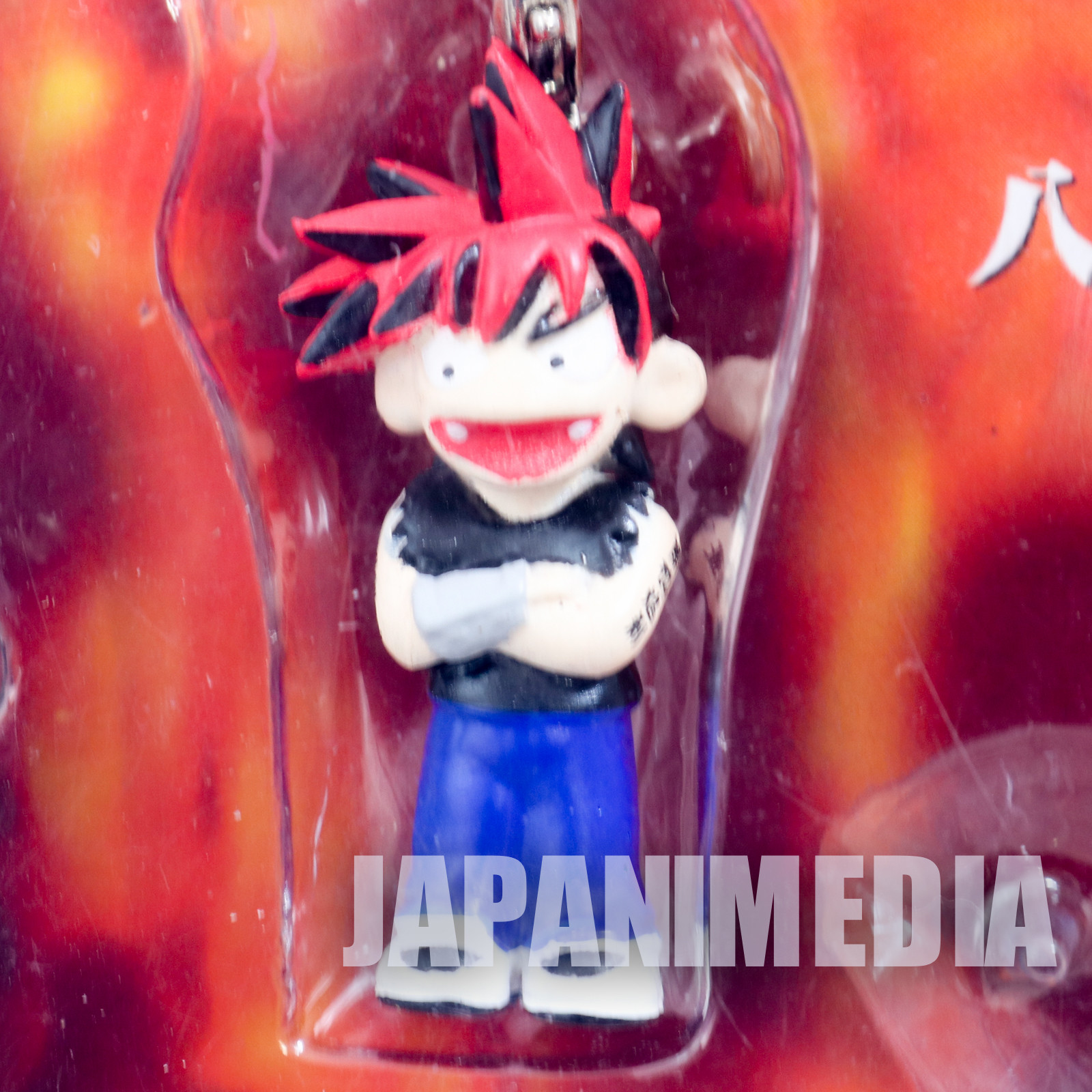 Flame of Recca Mascot Figure Strap Recca / Fuko / Yanagi / Domon REKKAA no HONOO