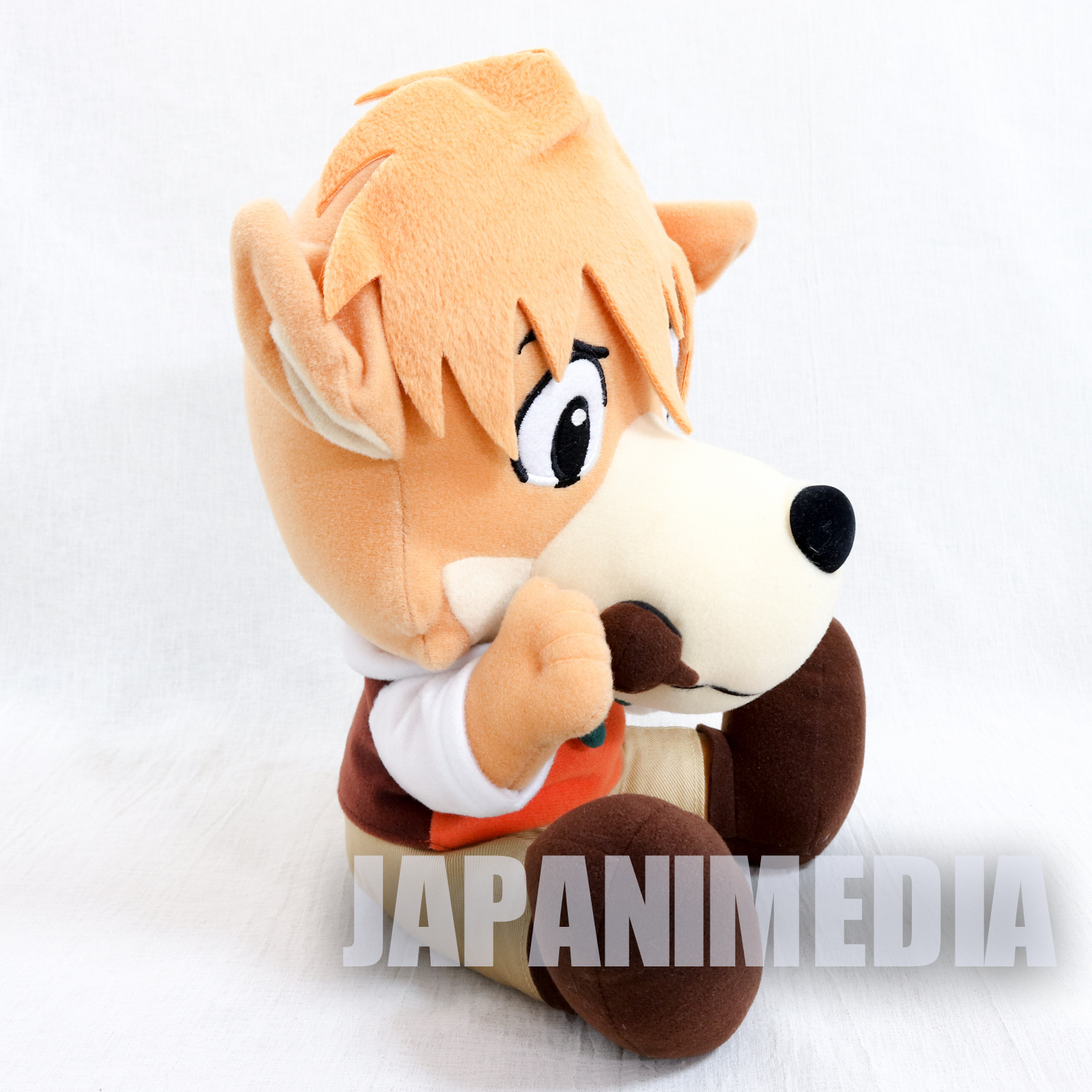 RARE!! Sherlock Hound Detective Holmes Sherlock Holmes Big Size Plush Doll Furyu 2