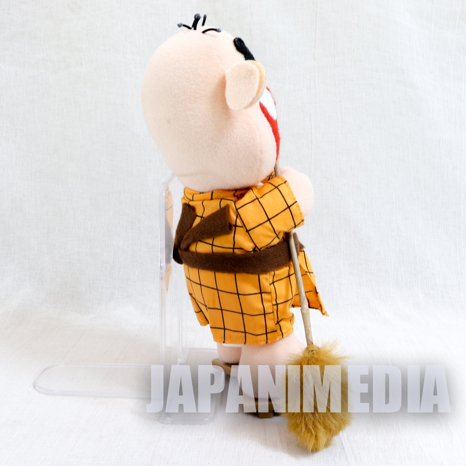 Genius Tensai Bakabon Rerere no Ojisan Plush Doll Fujio Akatsuka JAPAN