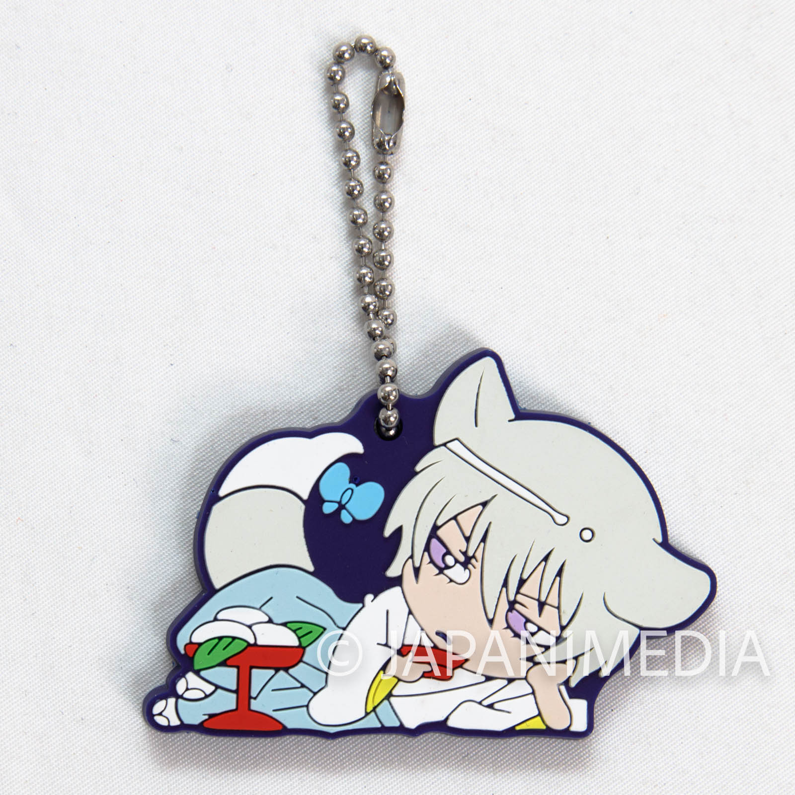 Kamisama Kiss Tomoe Otsukimi Rubber Mascot Ball keychain JAPAN ANIME