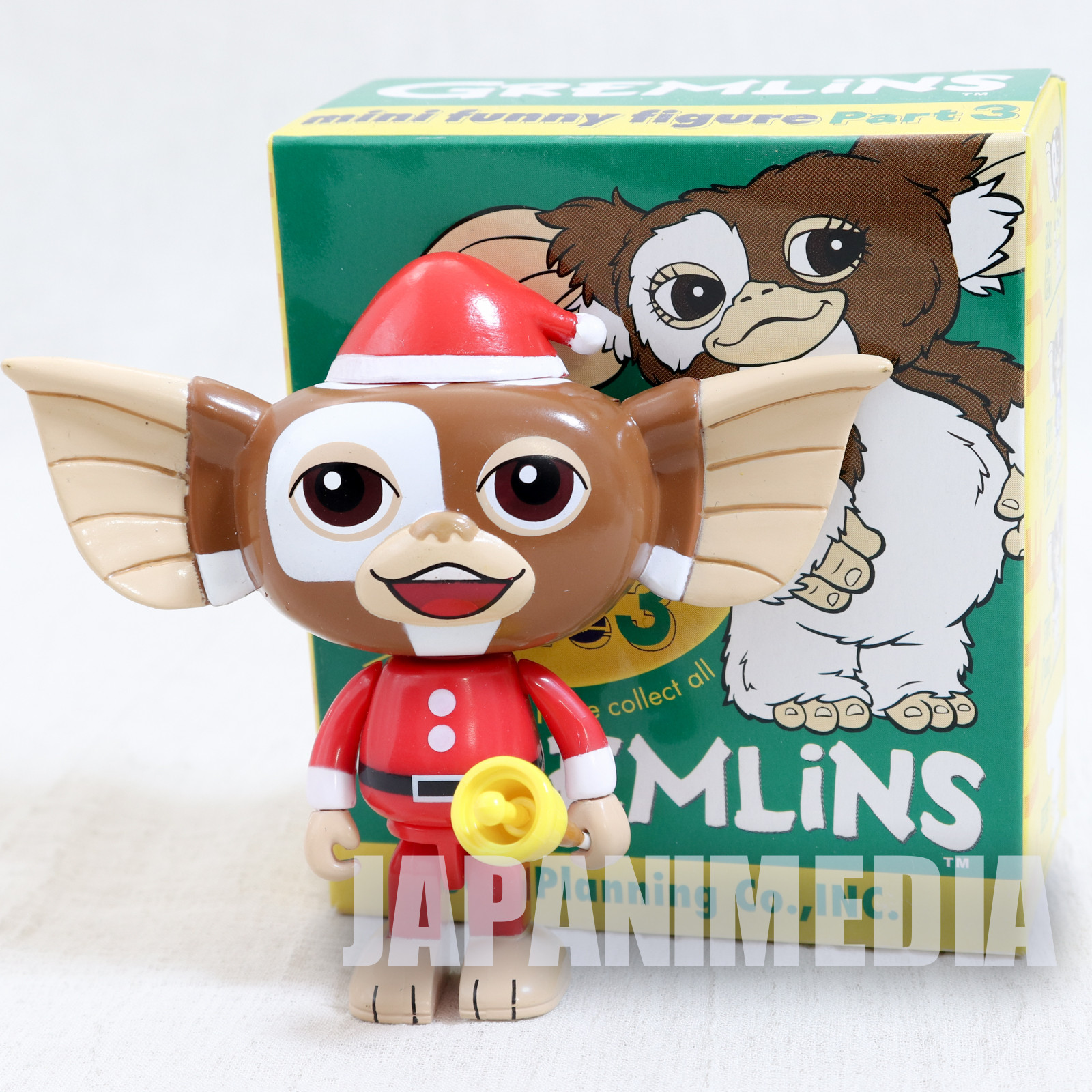 Gremlins 2 Jun Planning Mini Funny Figure Part.3 Gizmo Santa Ver. JAPAN