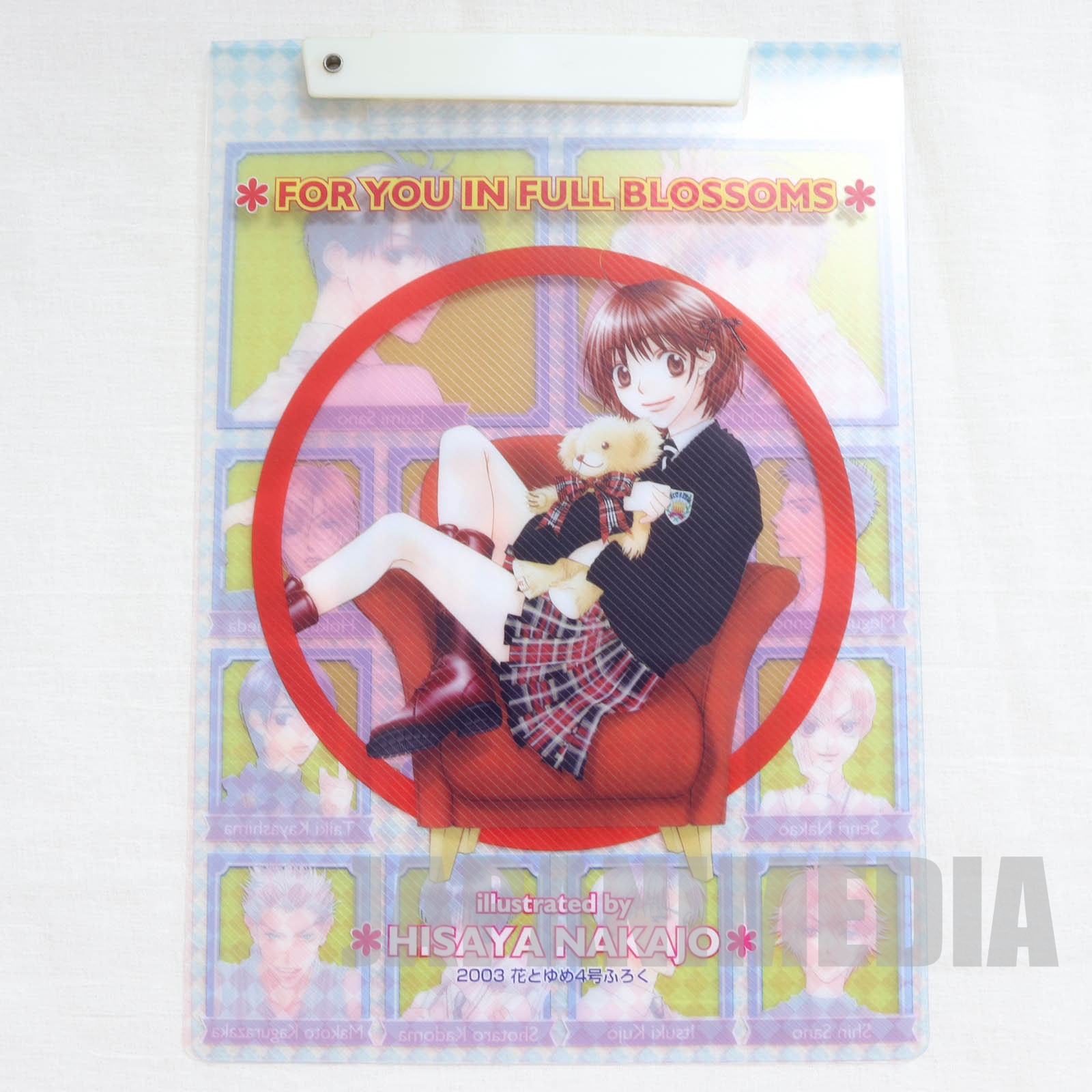 Hana-Kimi Cool Boys Plastic File JAPAN MANGA