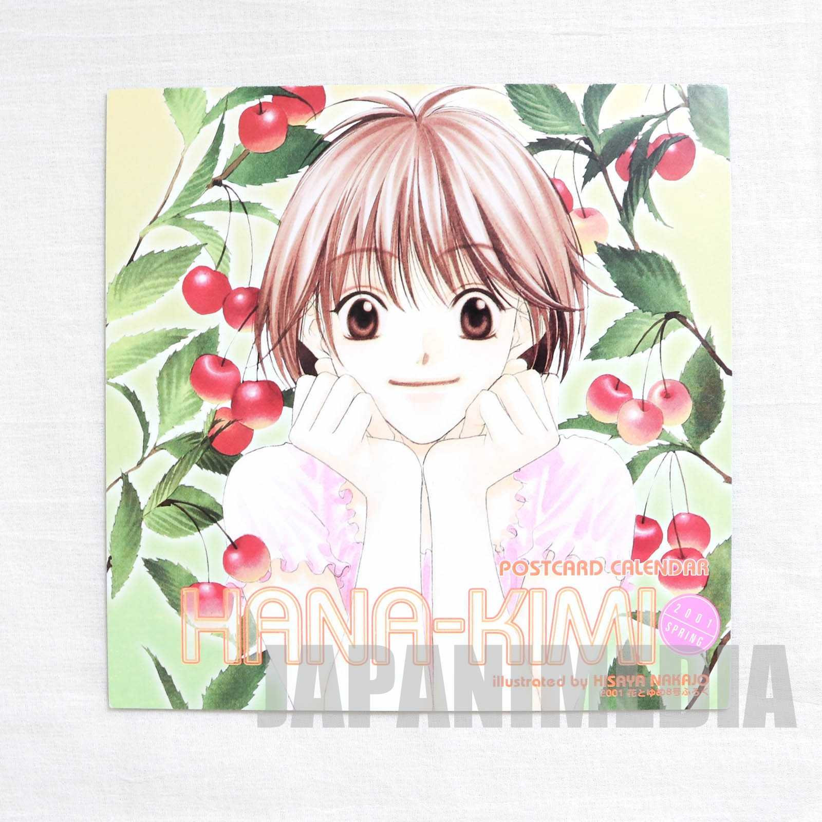Hana-Kimi Postcards Calendar 2001 April - September JAPAN MANGA Japanimedia Store FRONT