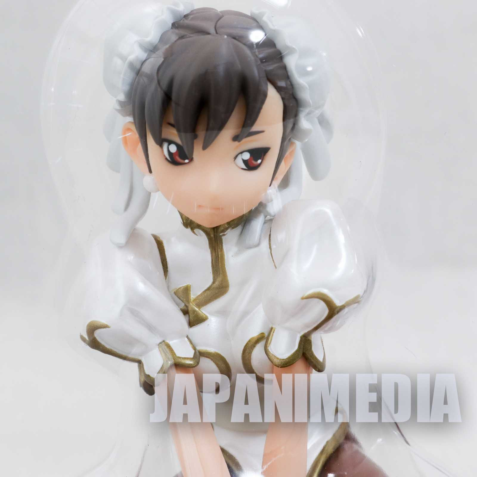 Street Fighter 2 Chun-Li PVC Painted Figure (White ver.) Organic JAPAN GAME Japanimedia Store FRONT