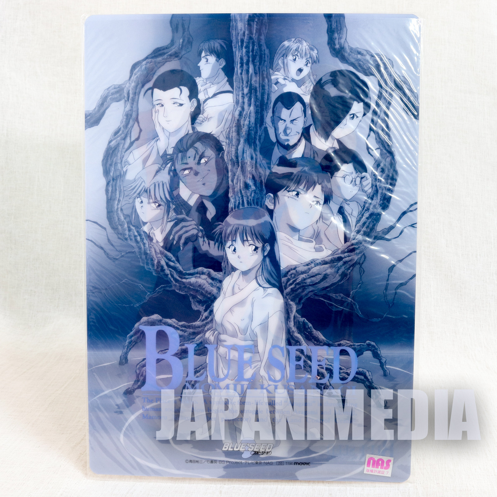  Blue Seed Plastic Pencil Board Pad Shitajiki JAPAN ANIME MANGA