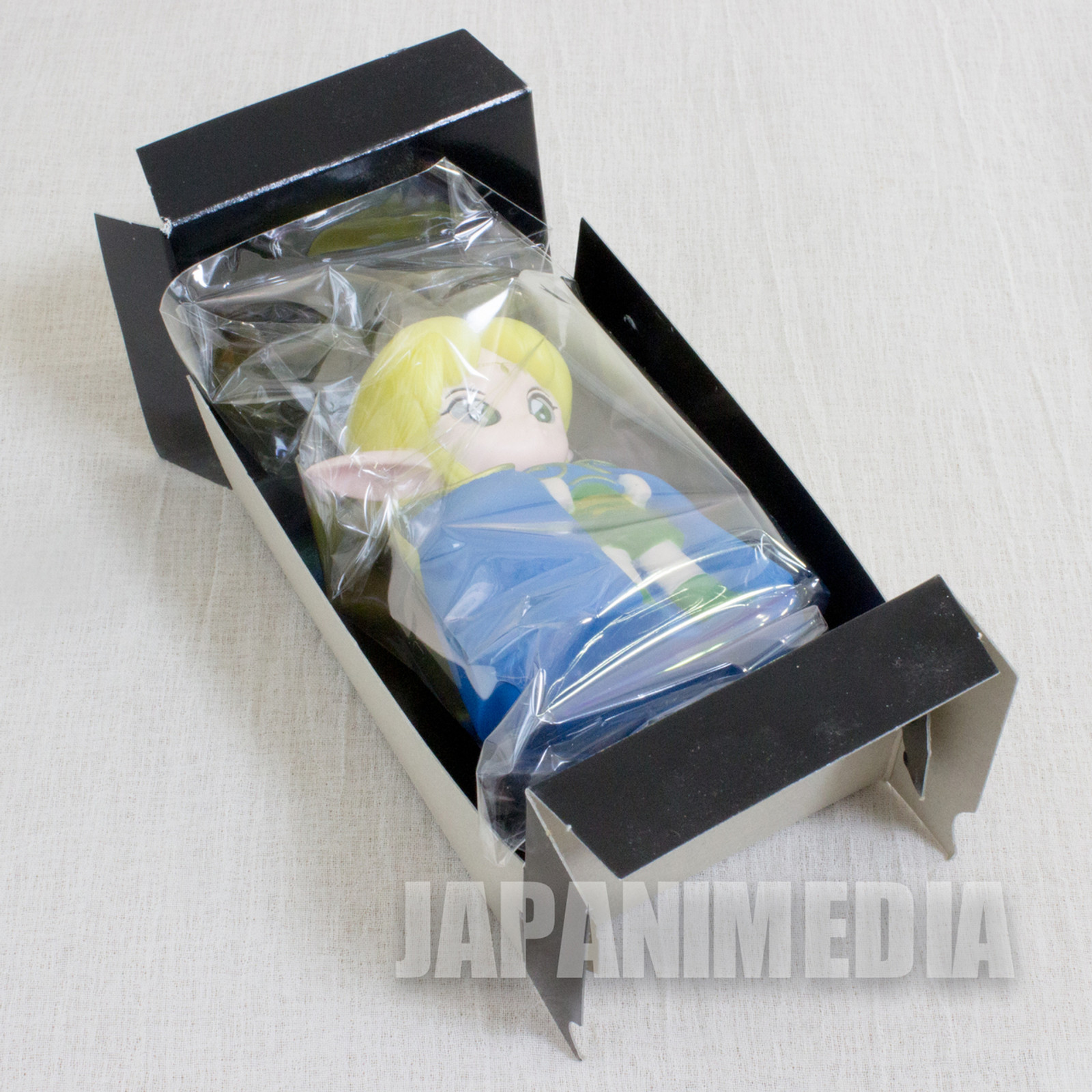 RARE! Record of Lodoss War Deedlit Soft Vinyl Model Mini Figure Kaiyodo JAPAN