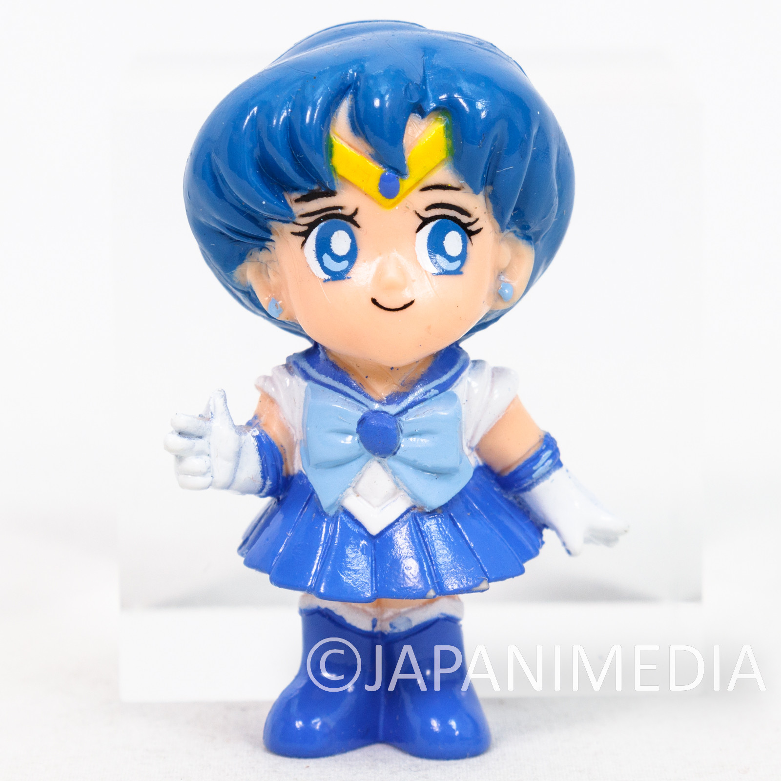 Sailor Moon Sailor Mercury (Ami Mizuno) Retro Mini Figure 2.5" BANDAI