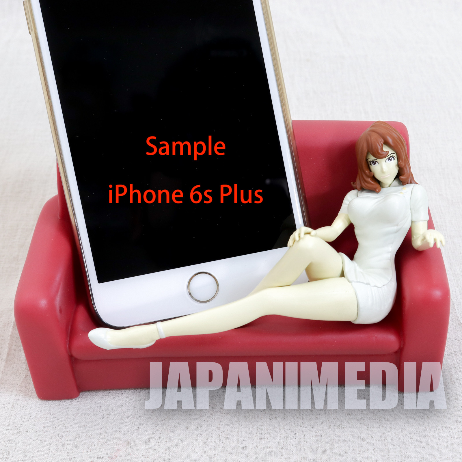 Lupin the Third (3rd) Fujiko Mine on Sofa Figure Cell Phone Stand Banpresto