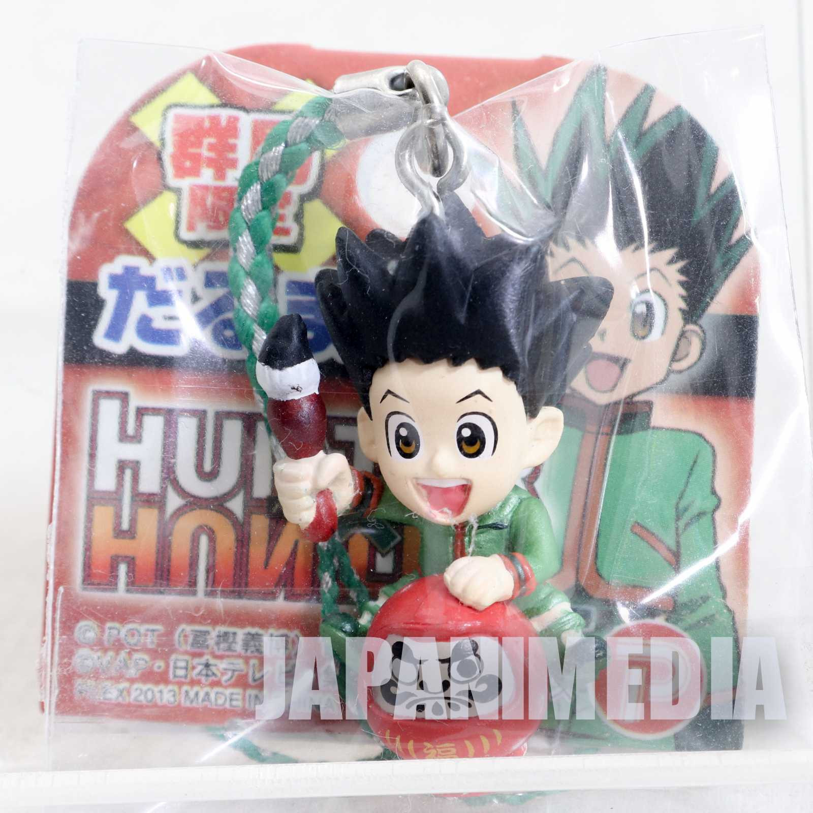 HUNTER x HUNTER Gon Freecss Figure Mobile Strap Daruma Ver. JAPAN Japanimedia Store 3