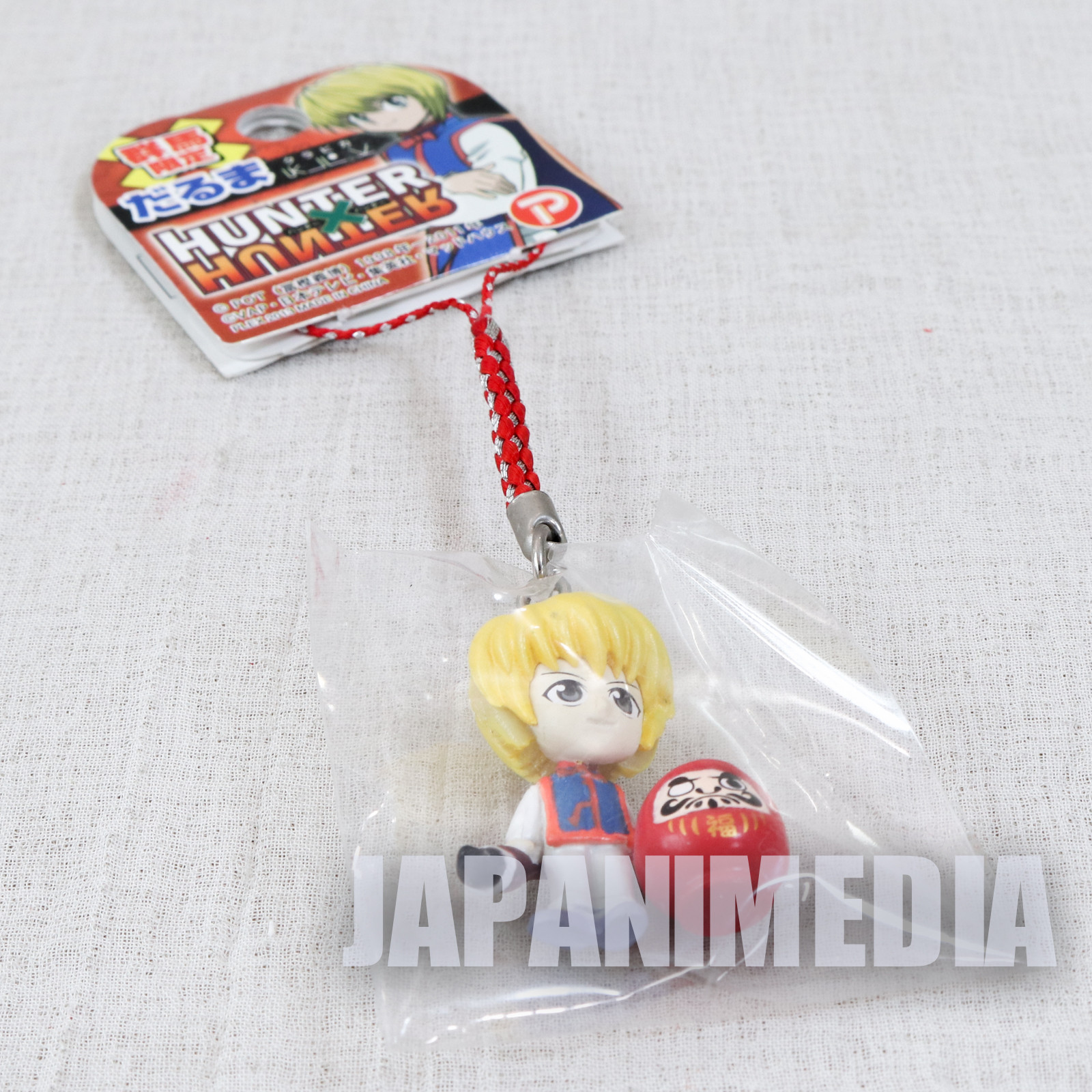 HUNTER x HUNTER Kurapika Figure Mobile Strap Daruma Ver. JAPAN ANIME