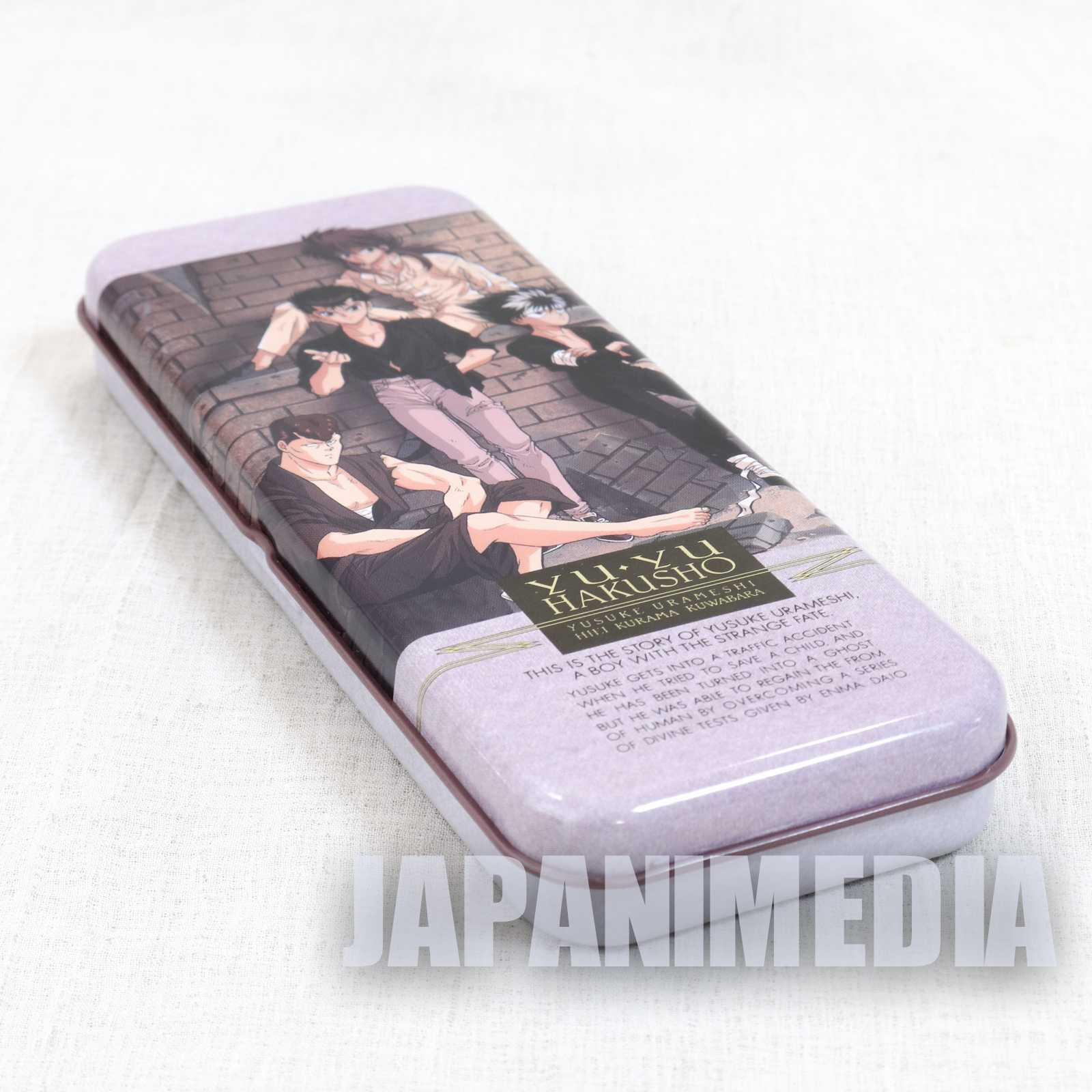 Yu Yu Hakusho Can Pen Case [Yusuke / Kuwabara / Kurama / Hiei] 3 Japanimedia Store
