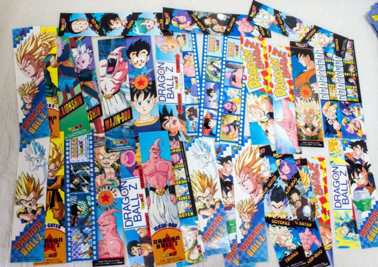 Set of 34 Dragon Ball Z Sticker Gokou Vegeta Gohan Boo JAPAN ANIME MANGA