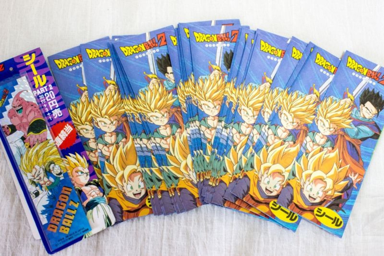 Set of 34 Dragon Ball Z Sticker Gokou Vegeta Gohan Boo JAPAN ANIME MANGA