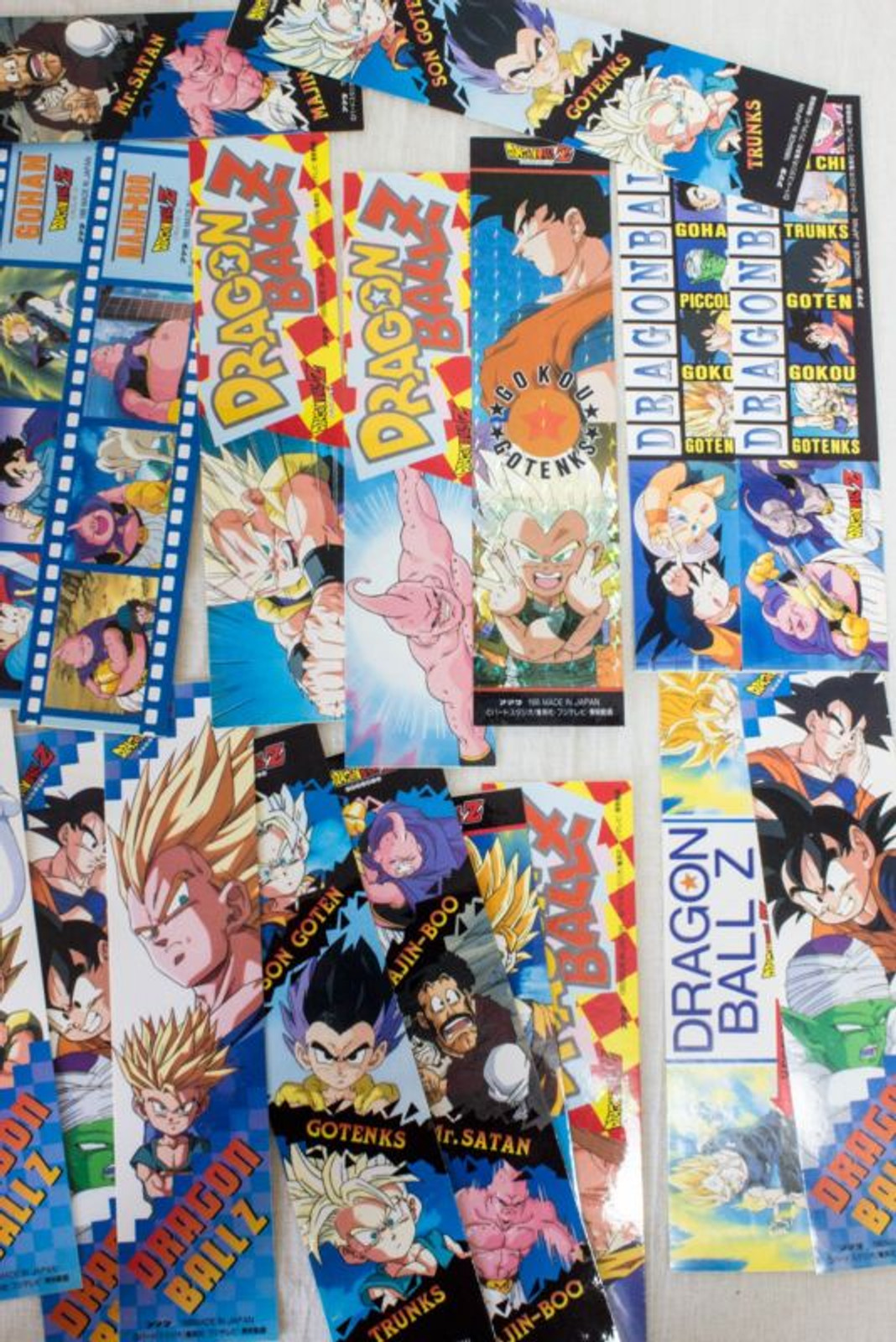 Set of 34 Dragon Ball Z Sticker Gokou Vegeta Gohan Boo JAPAN ANIME MANGA