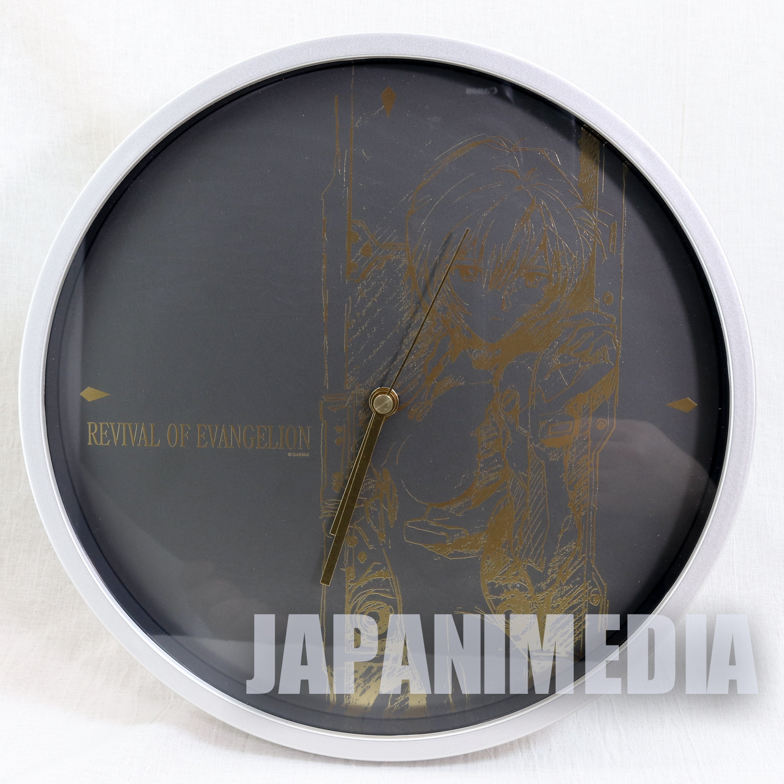 RARE! Revival of Evangelion Rei Ayanami Wall Clock JAPAN ANIME MANGA