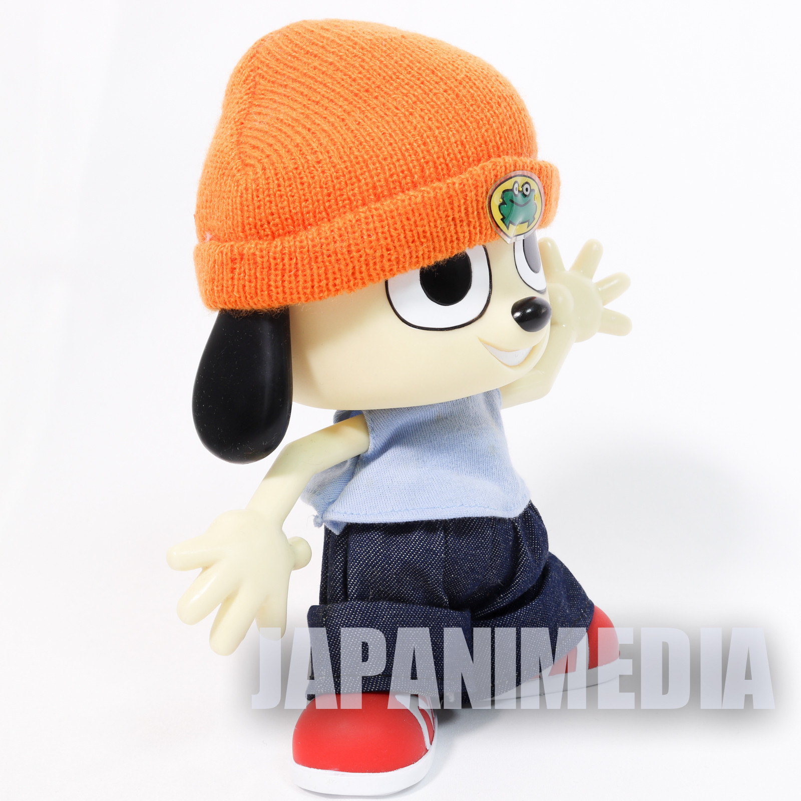 Parappa The Rapper Parappa Collectible Doll Figure Medicom Toy JAPAN (No box)