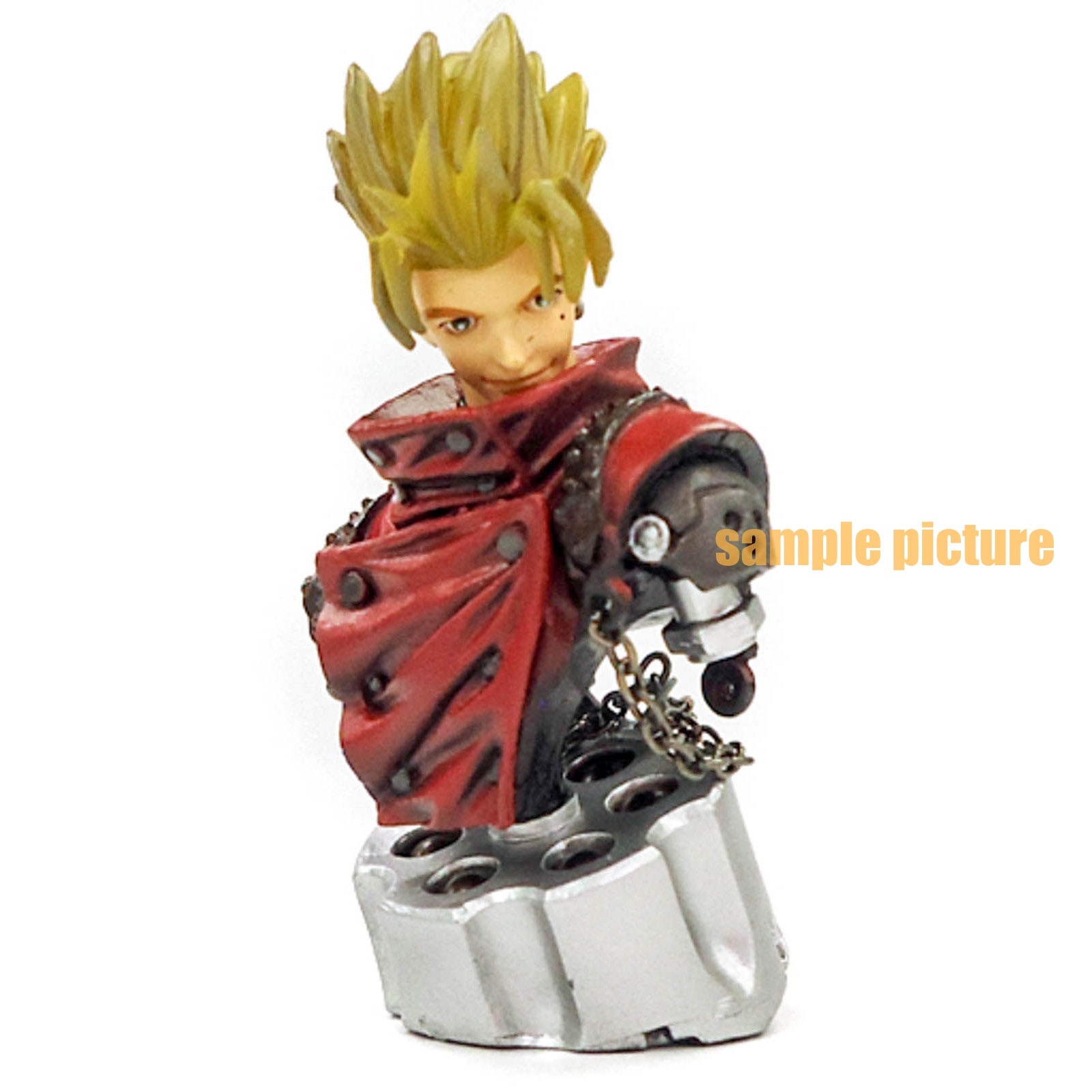 TRIGUN Vash the Stampede K & M Bustup Model Series Figure Kaiyodo JAPAN ANIME