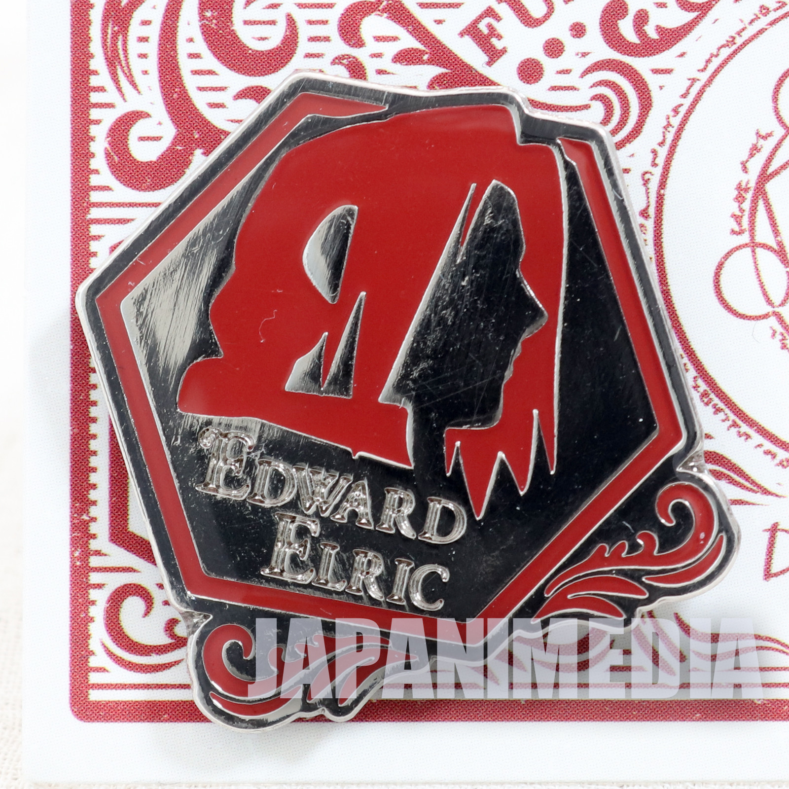 FullMetal Alchemist Edward Elric Metal Pins 2pc set JAPAN ANIME